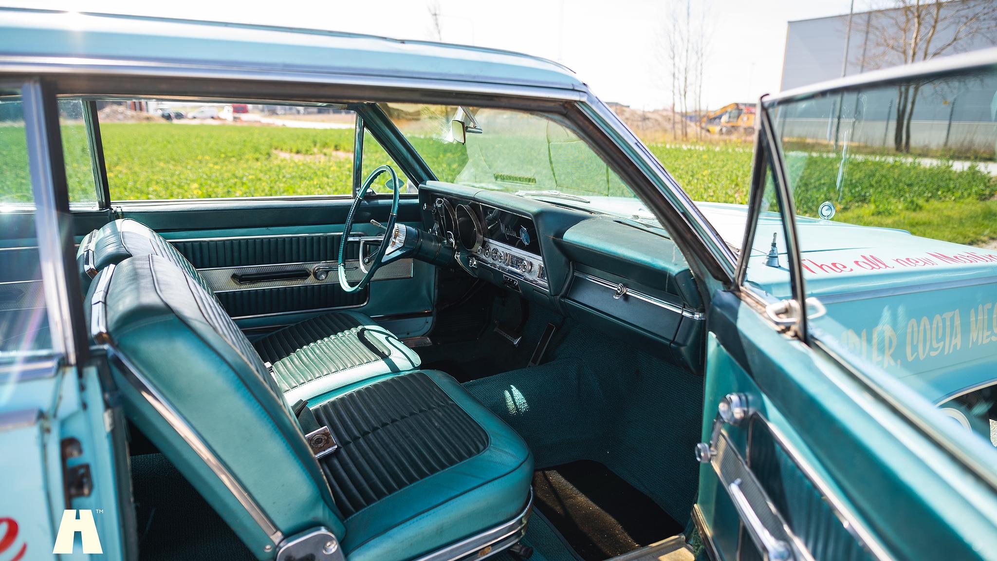 Interiörbild 1965 AMC Rambler Marlin 327 CUI 5.4 V8