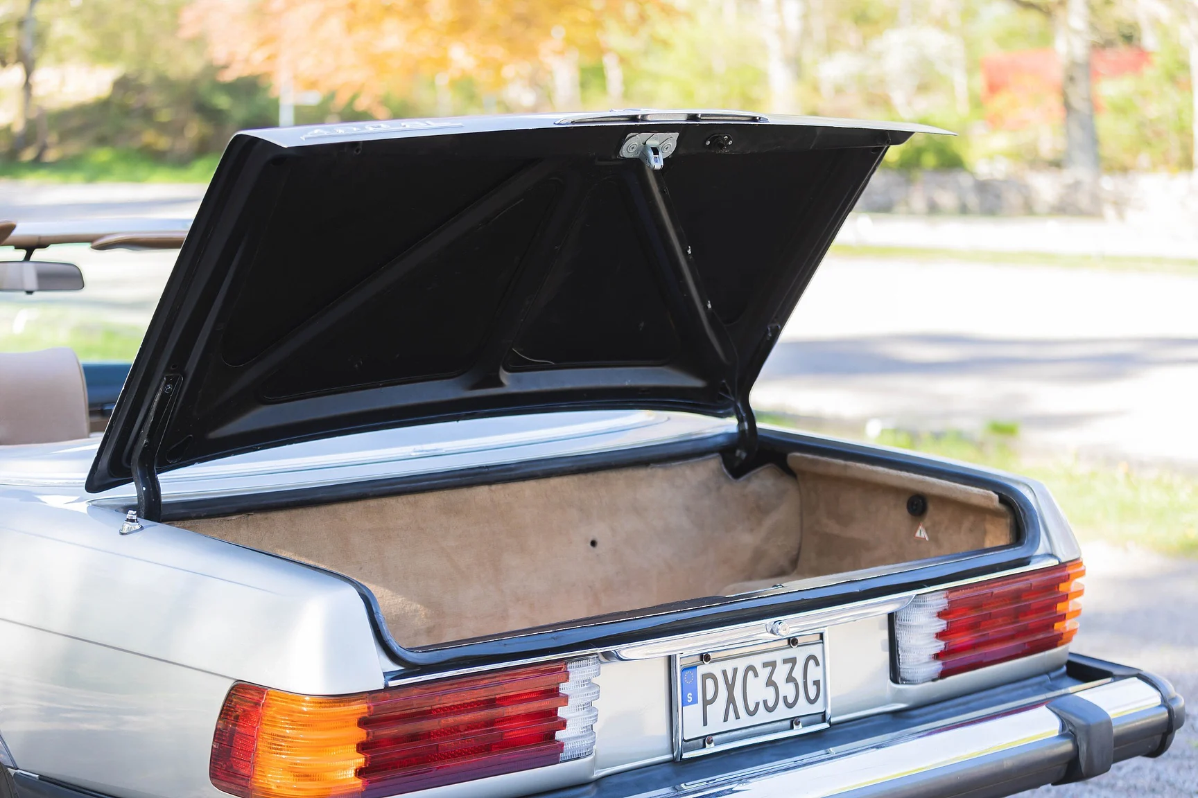 Interiörbild 1980 Mercedes-Benz 450 SL  (35)