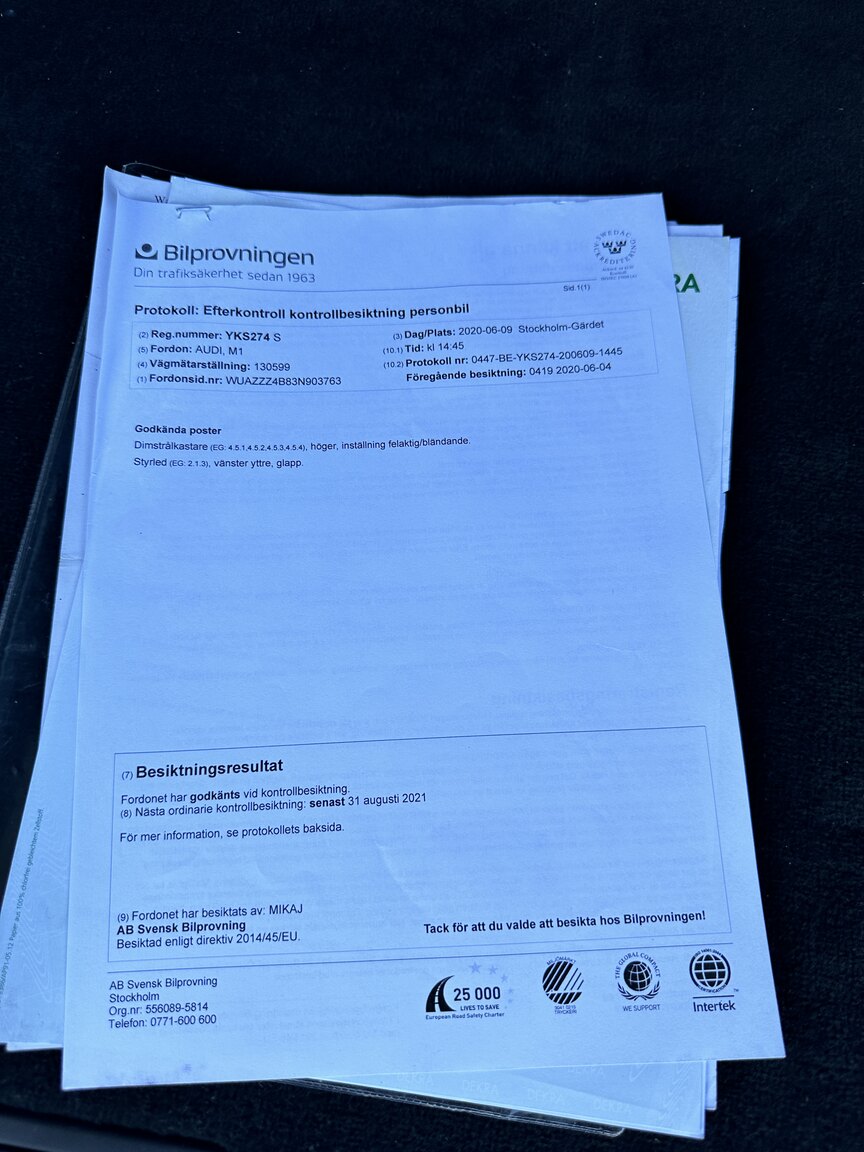 Documentation for 2003  Audi RS6 C5