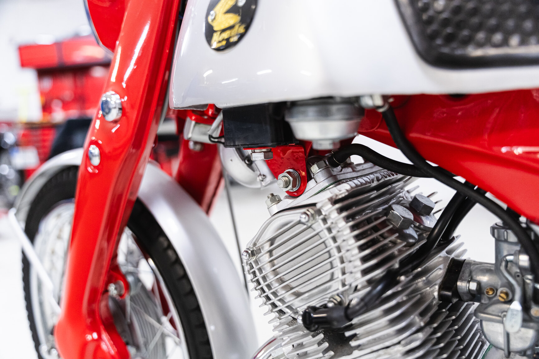Image of 1964 Honda CB92 mechanics