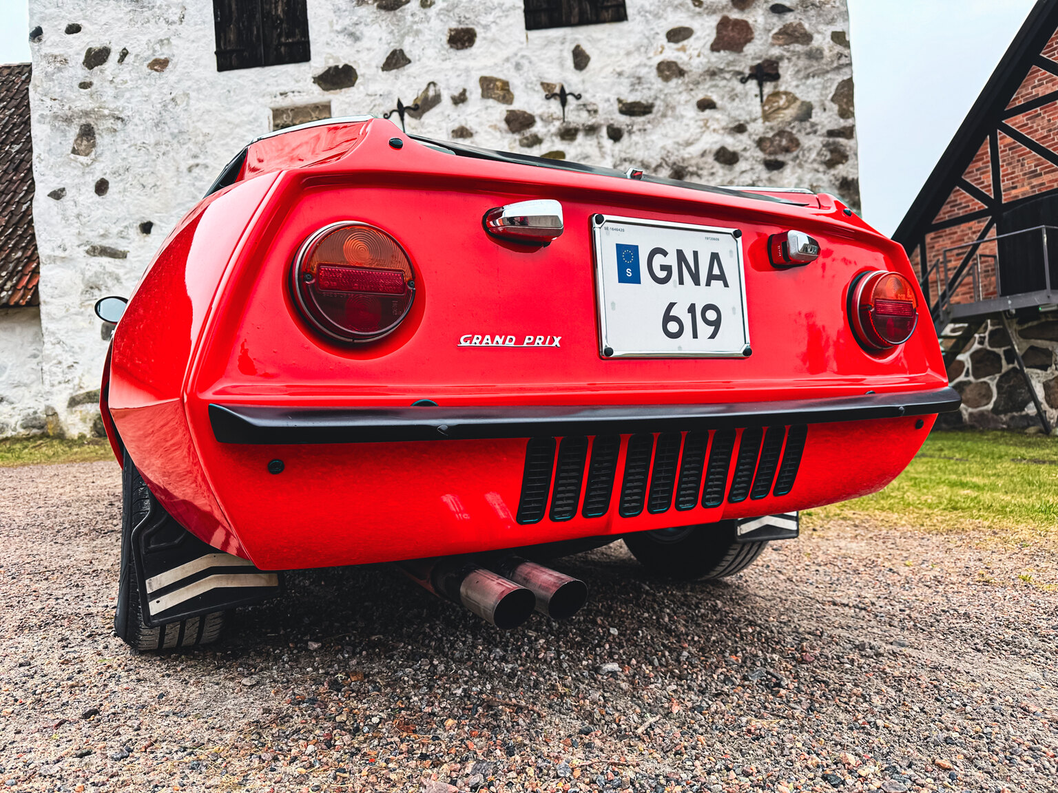 Exteriörbild på 1971 Fiat Lombardi Grand Prix 850