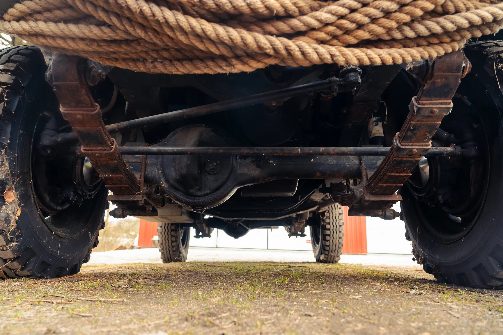 Image of 1953 Land Rover Series 1 Soft Top mechanics (21)
