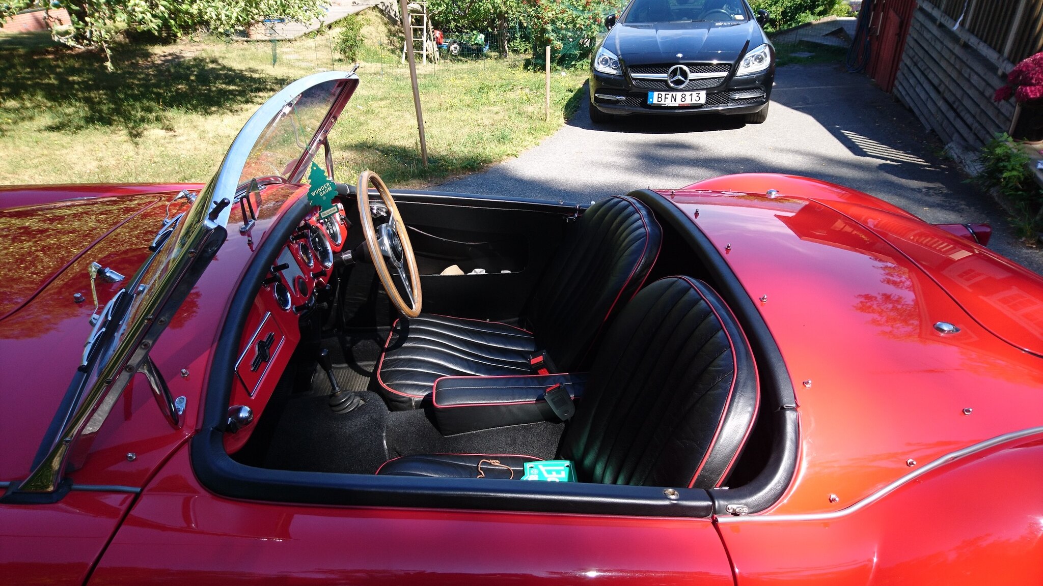 Innenraumfoto von 1956 MG MGA 1500