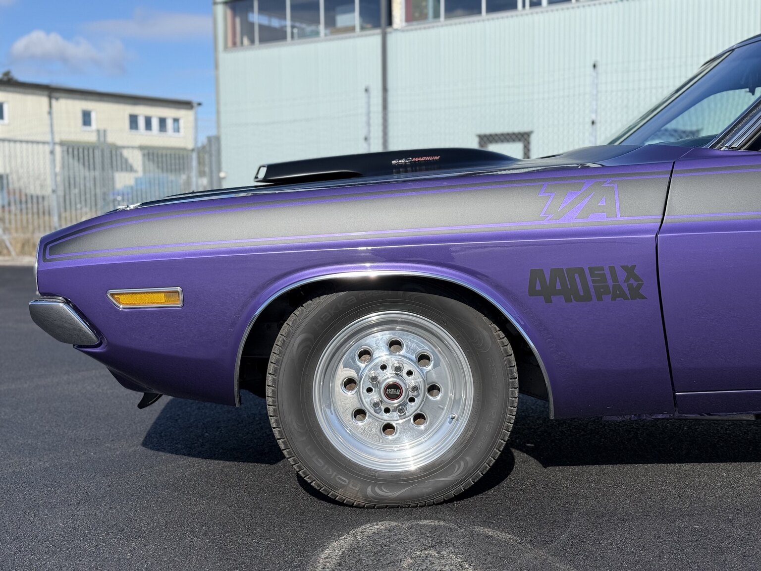 Exteriörbild på 1970 Dodge Challenger T/A 440 cui