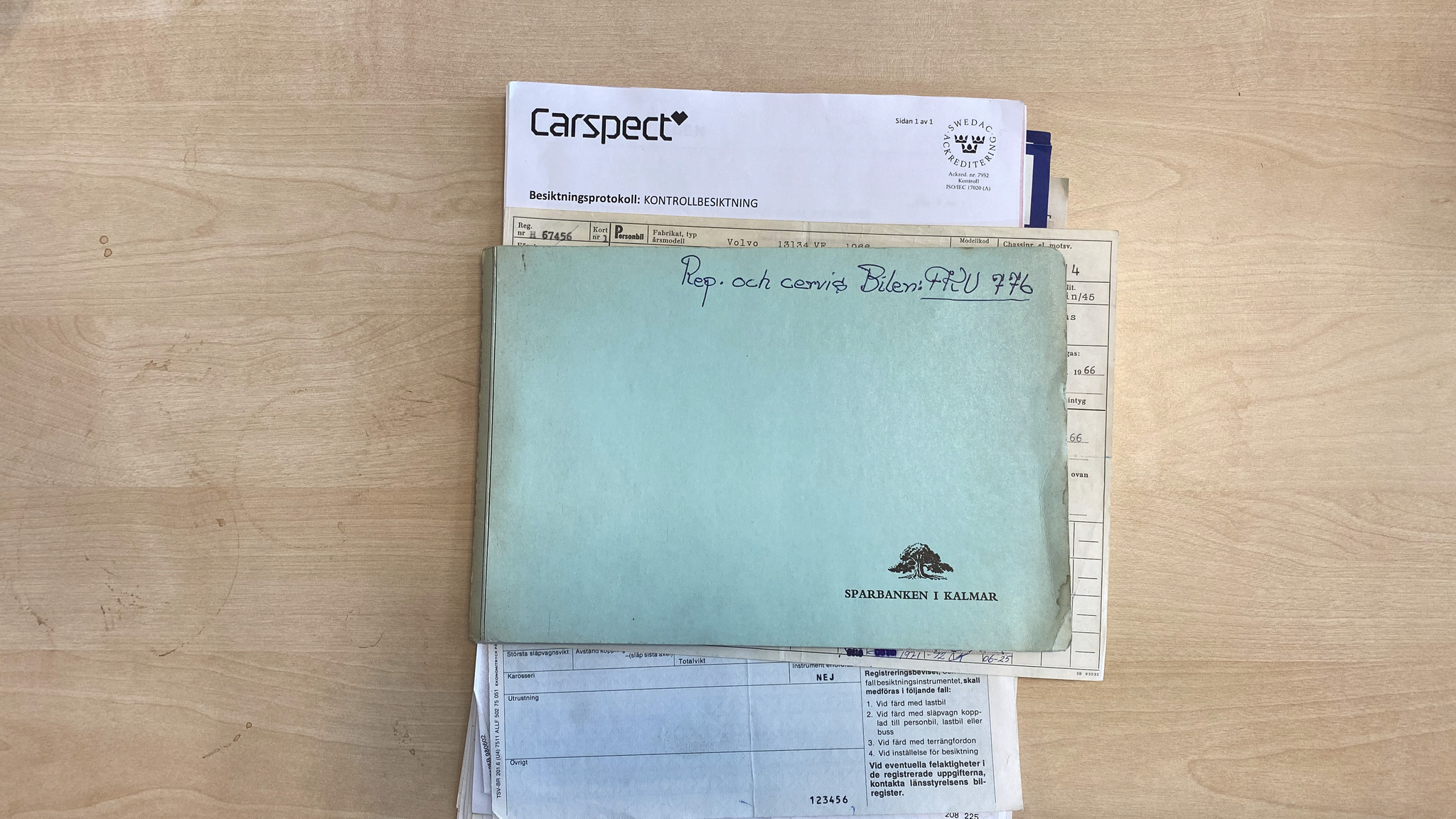 Documentation for 1966 Volvo Amazon (16)