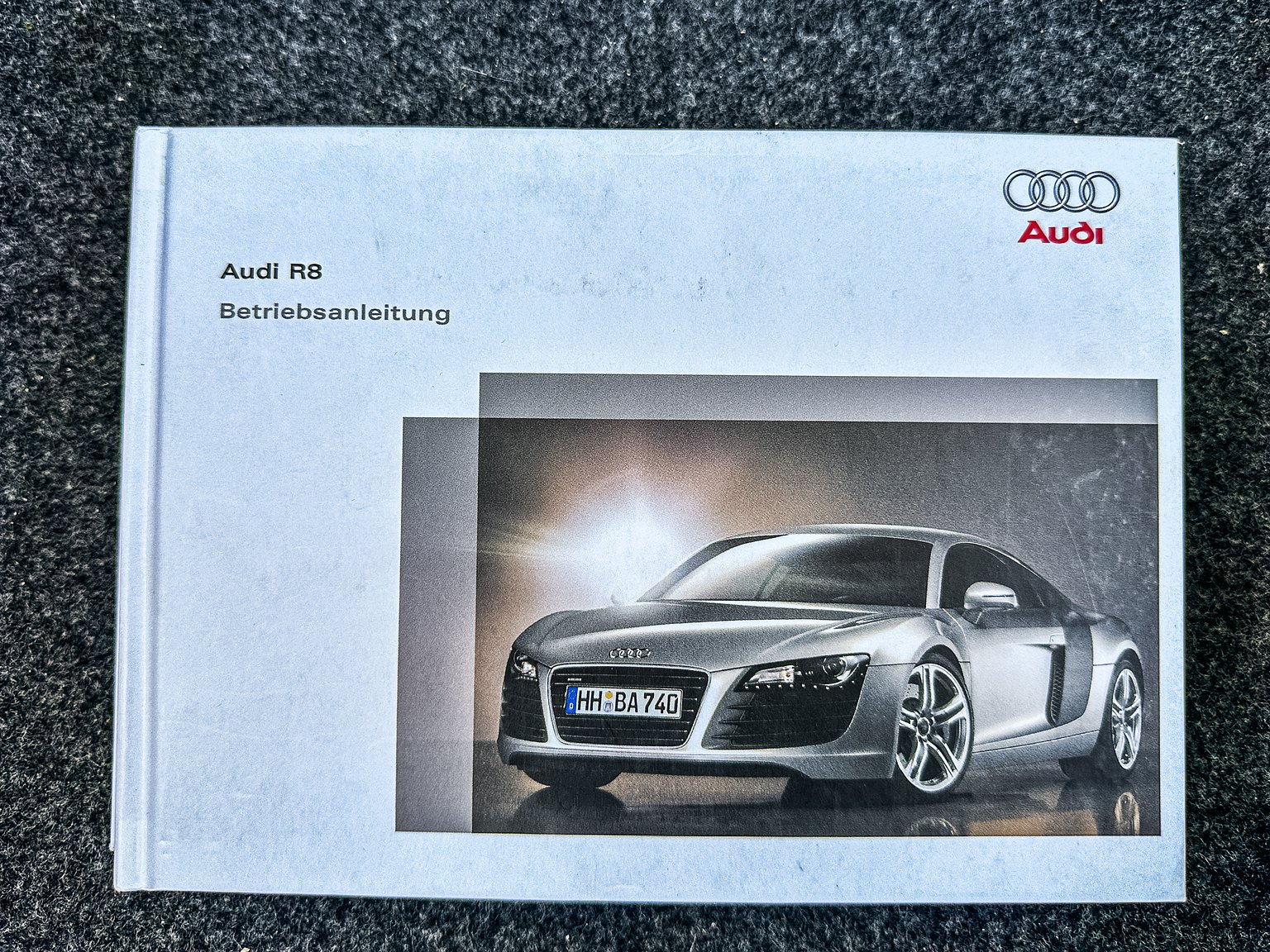 Documentation for 2008 Audi R8 4.2 V8 Turbo Manuell