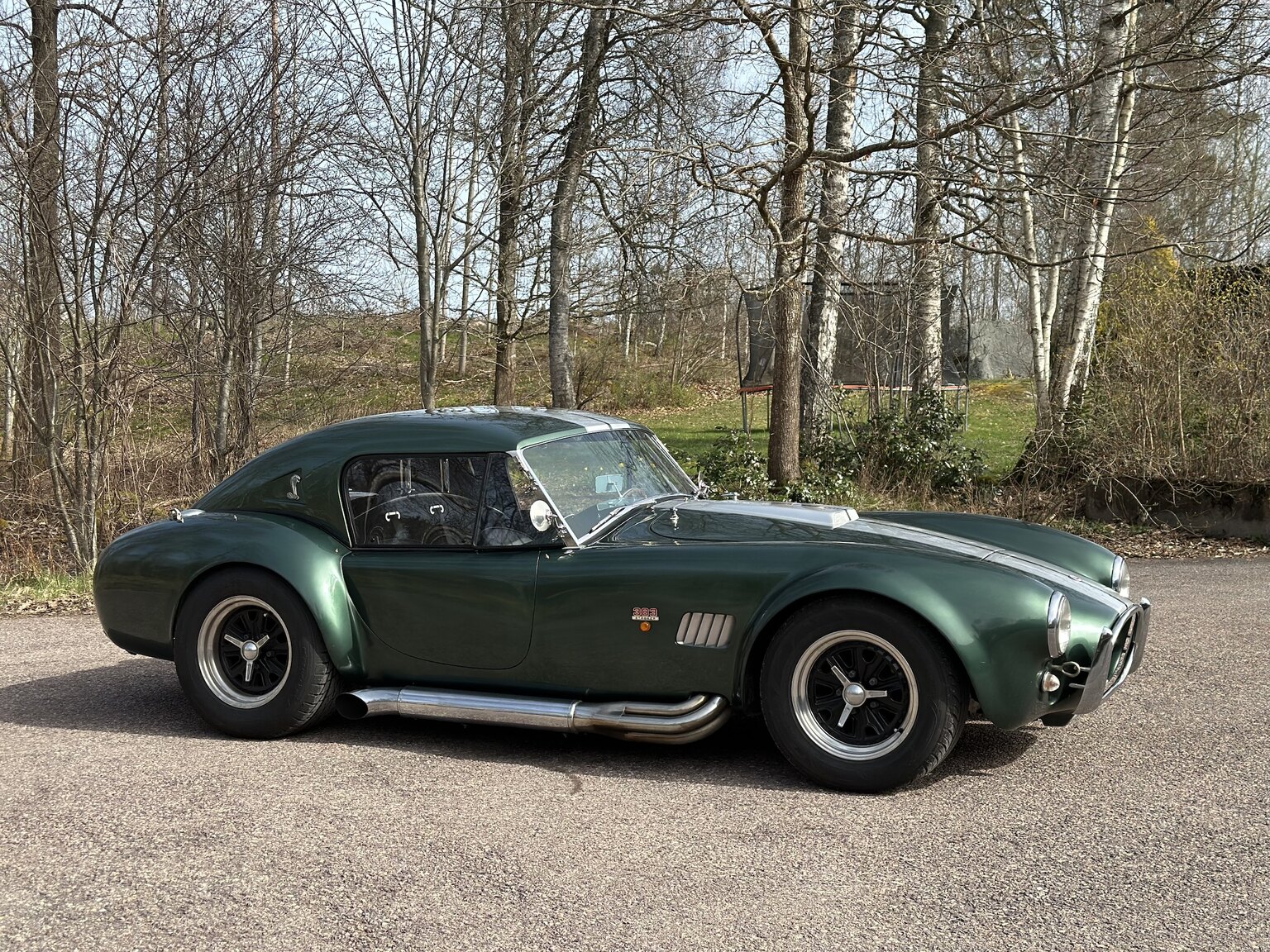 Exteriörbild på 2008 AC Cobra replica