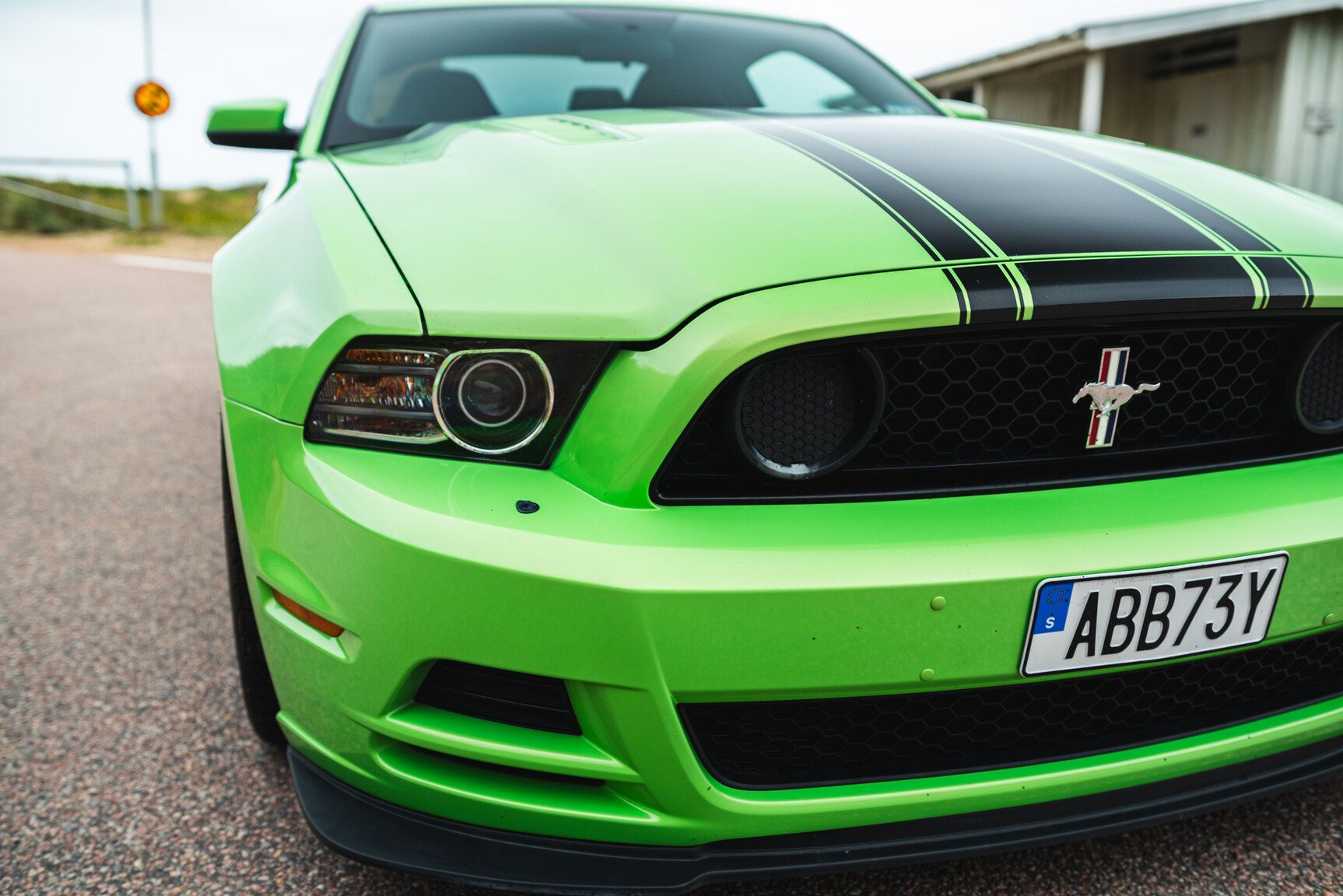 Exteriörbild på 2013 Ford Mustang Boss 302