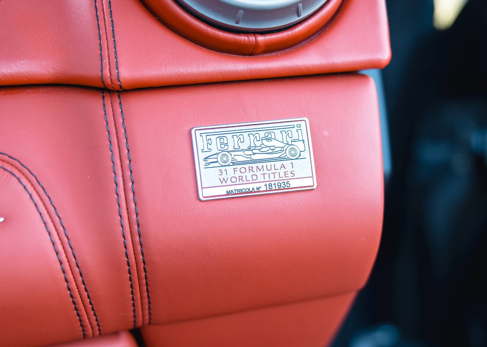 Interior image of 2011 Ferrari California 