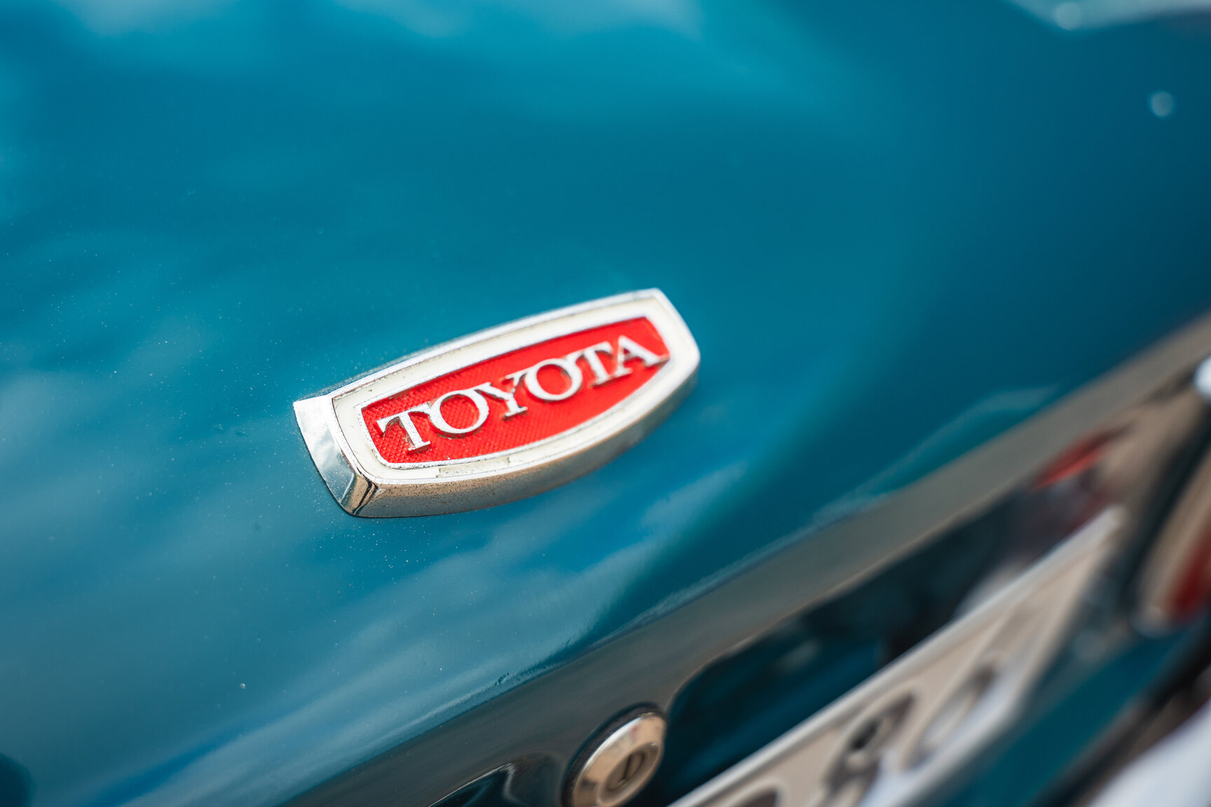 Exteriörbild på 1969 Toyota Corolla Coupé