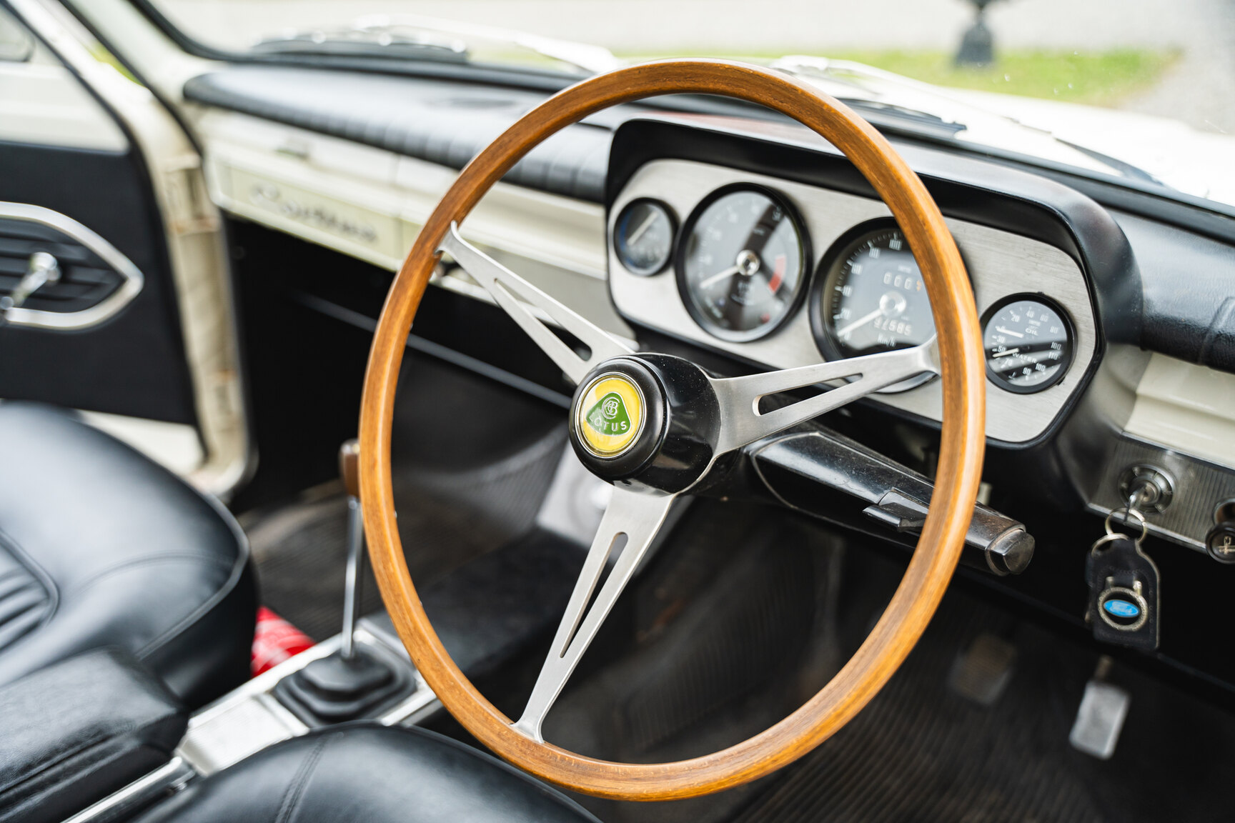 Innenraumfoto von 1963 Ford Cortina Lotus