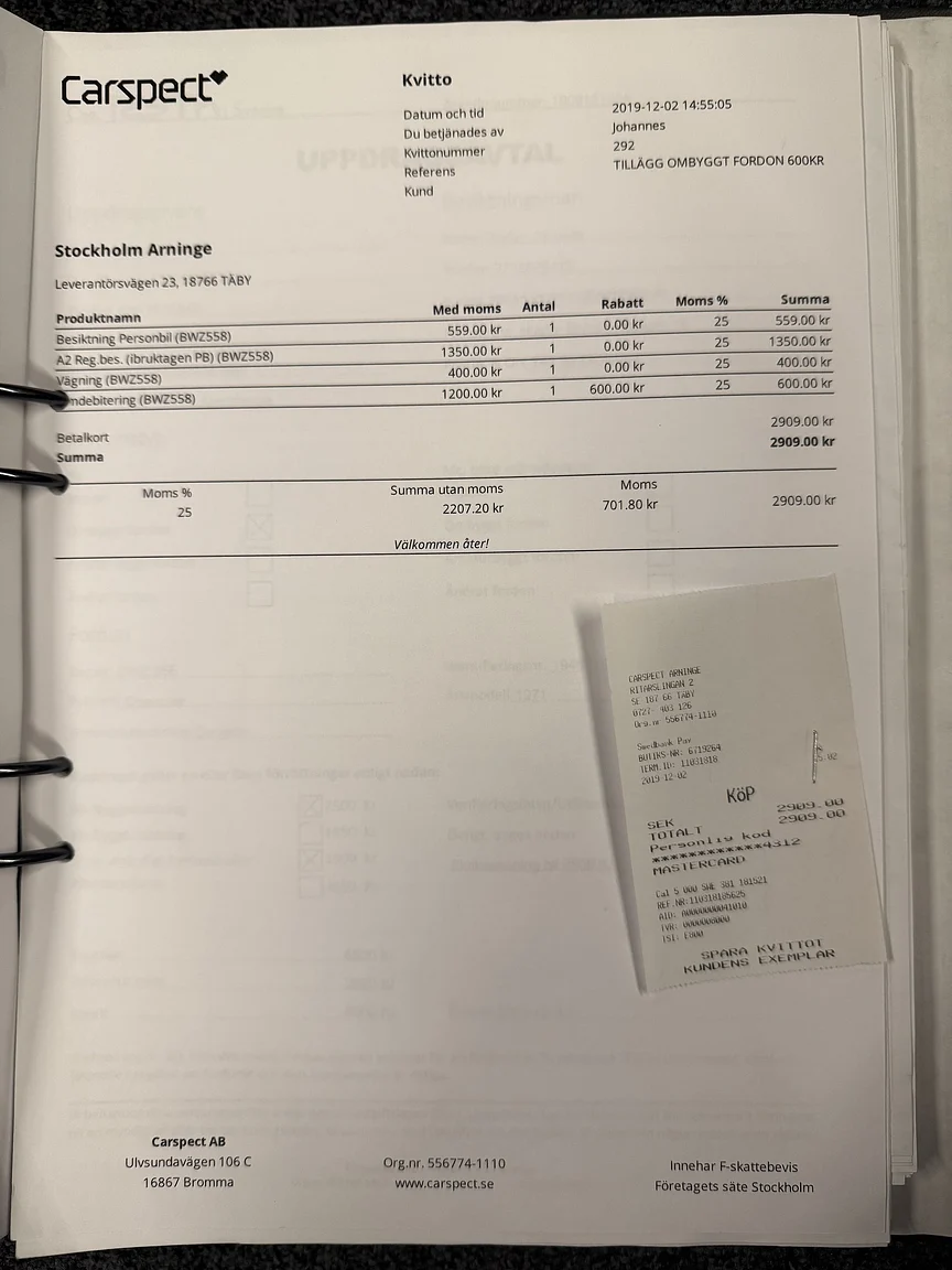 Dokumentation för 1971 Chevrolet Corvette Stingray Special 598 cui V8 795 hk (61)