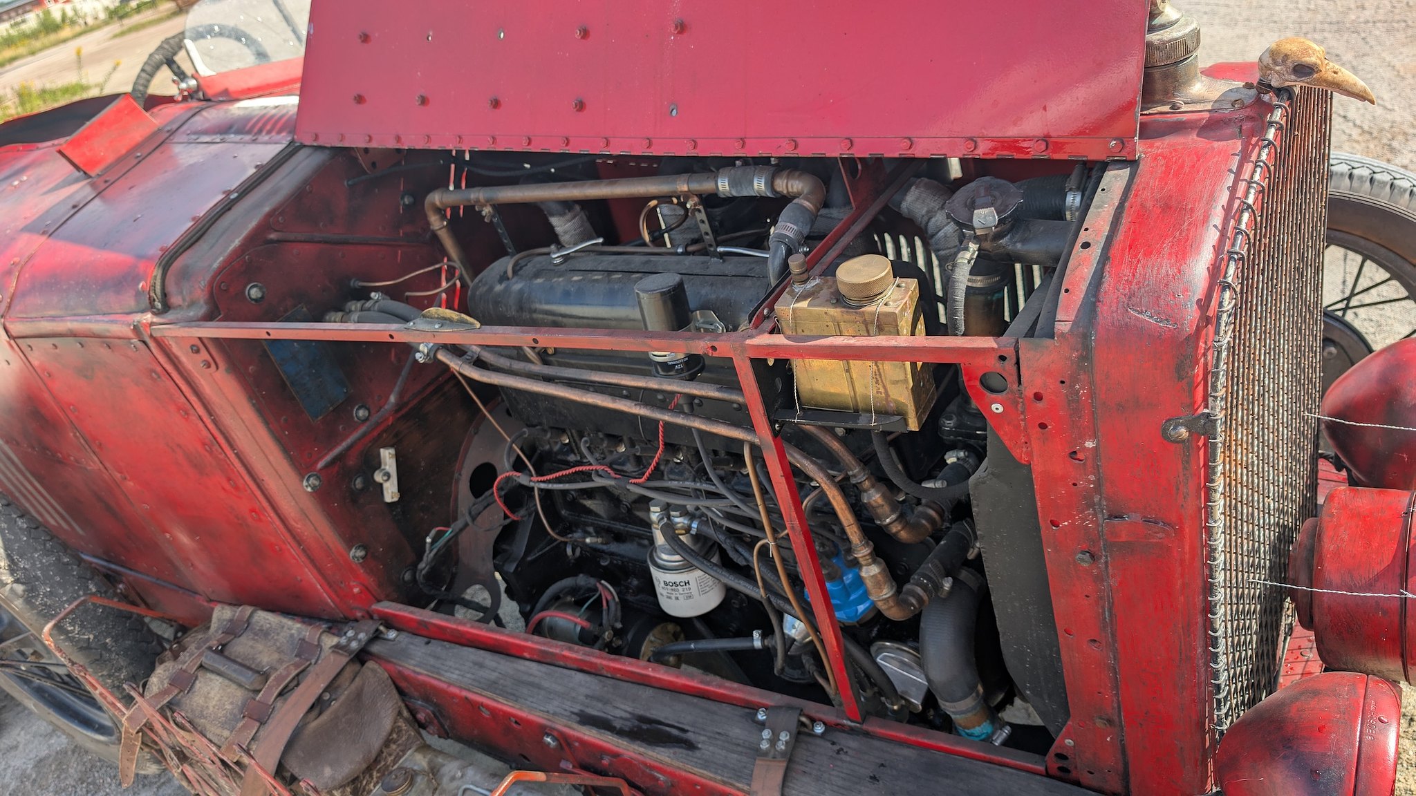 Image of 1929 FIAT 321C (521c) "Flying Fiona" mechanics