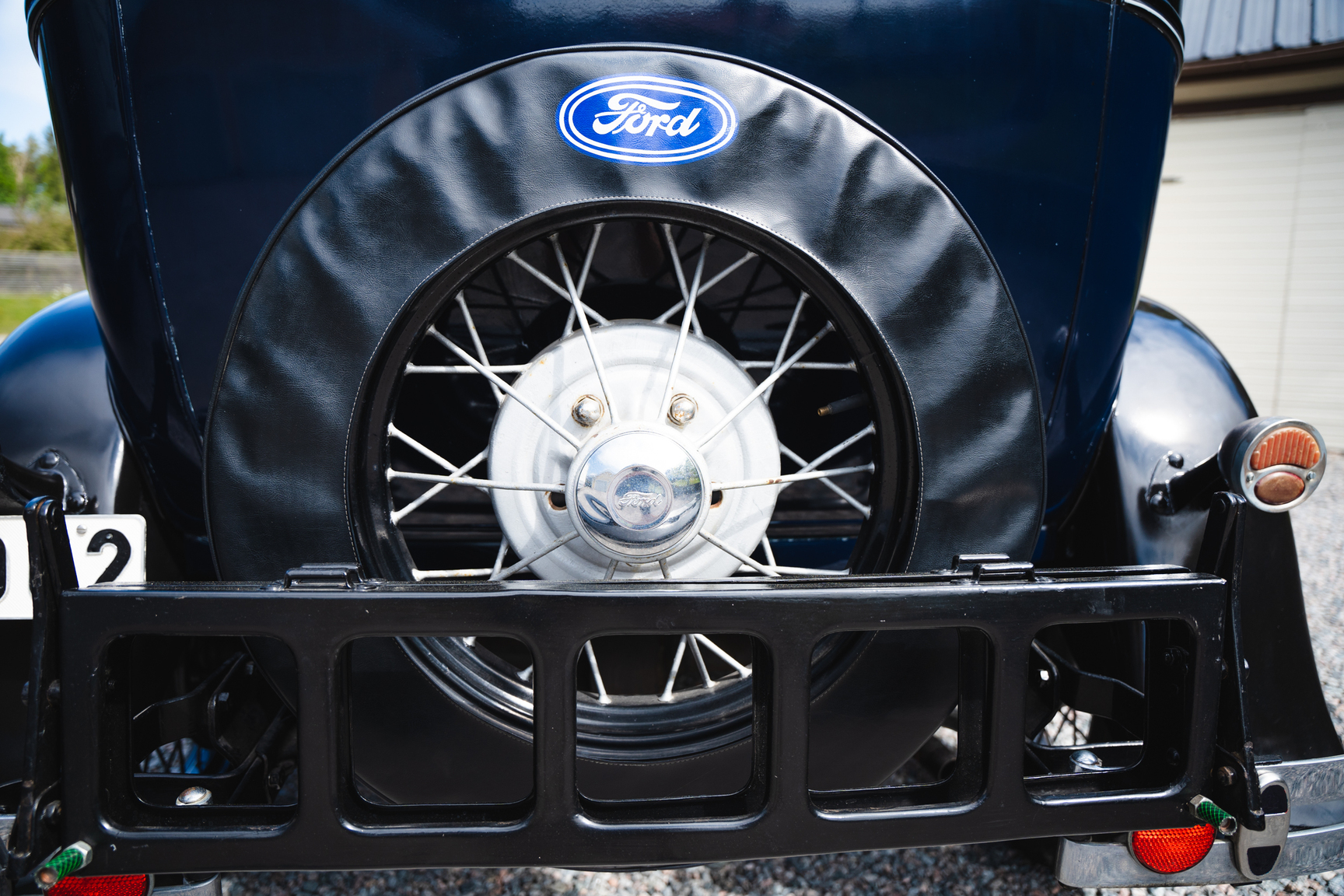 Exterior image of 1931 Ford A Luxe Sedan (53)