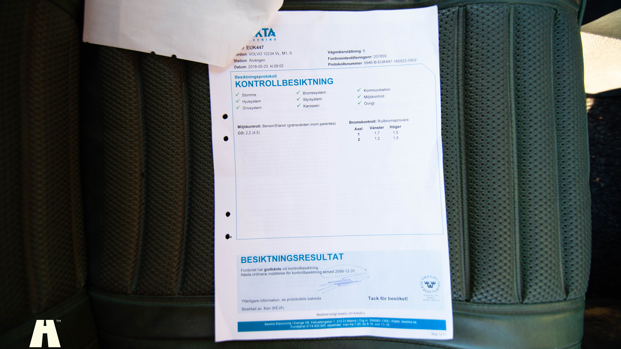 Documentation for 1966 Volvo Amazon Sport