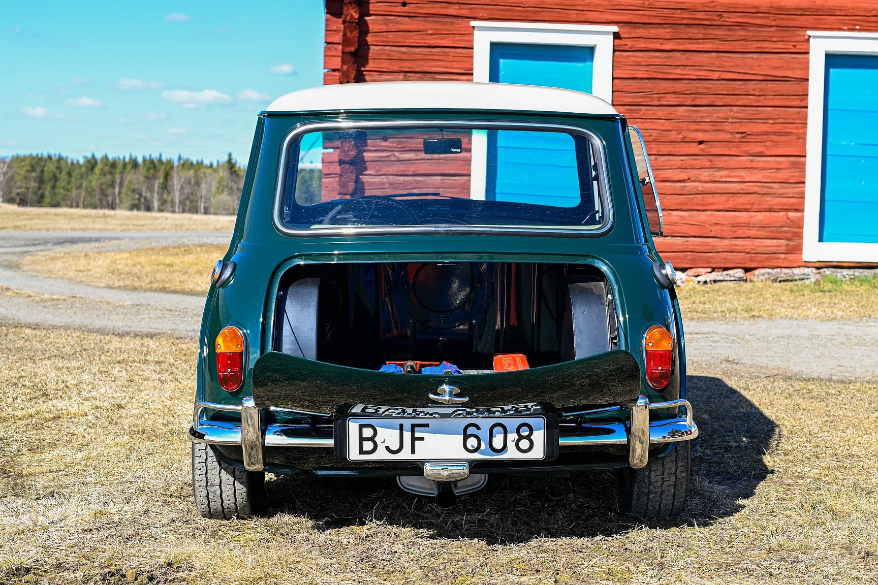 Interiörbild 1965 BMC Cooper S 1290 (23)