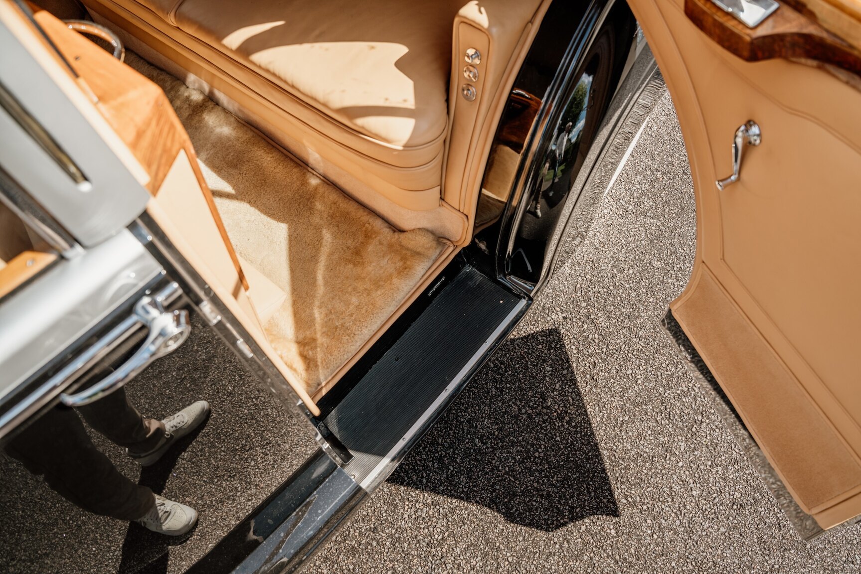 Interiörbild 1949 Rolls Royce Silver Wraith