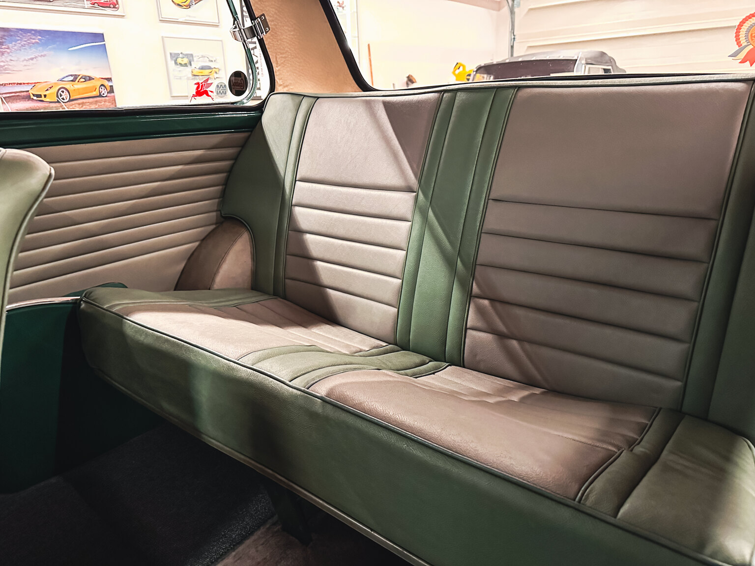 Interior image of 1965 Austin Cooper
