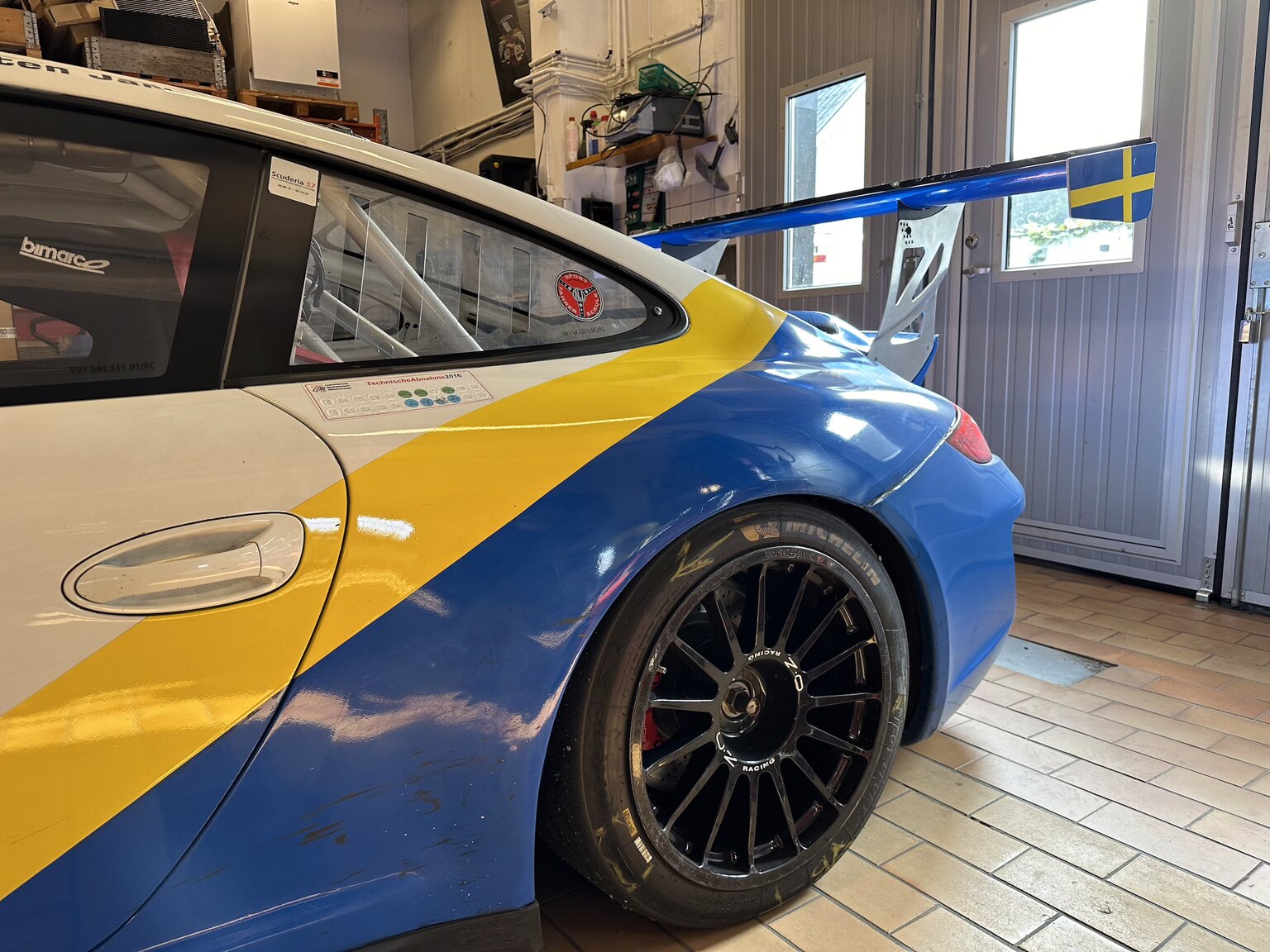 Exteriörbild på Porsche 997 Cup