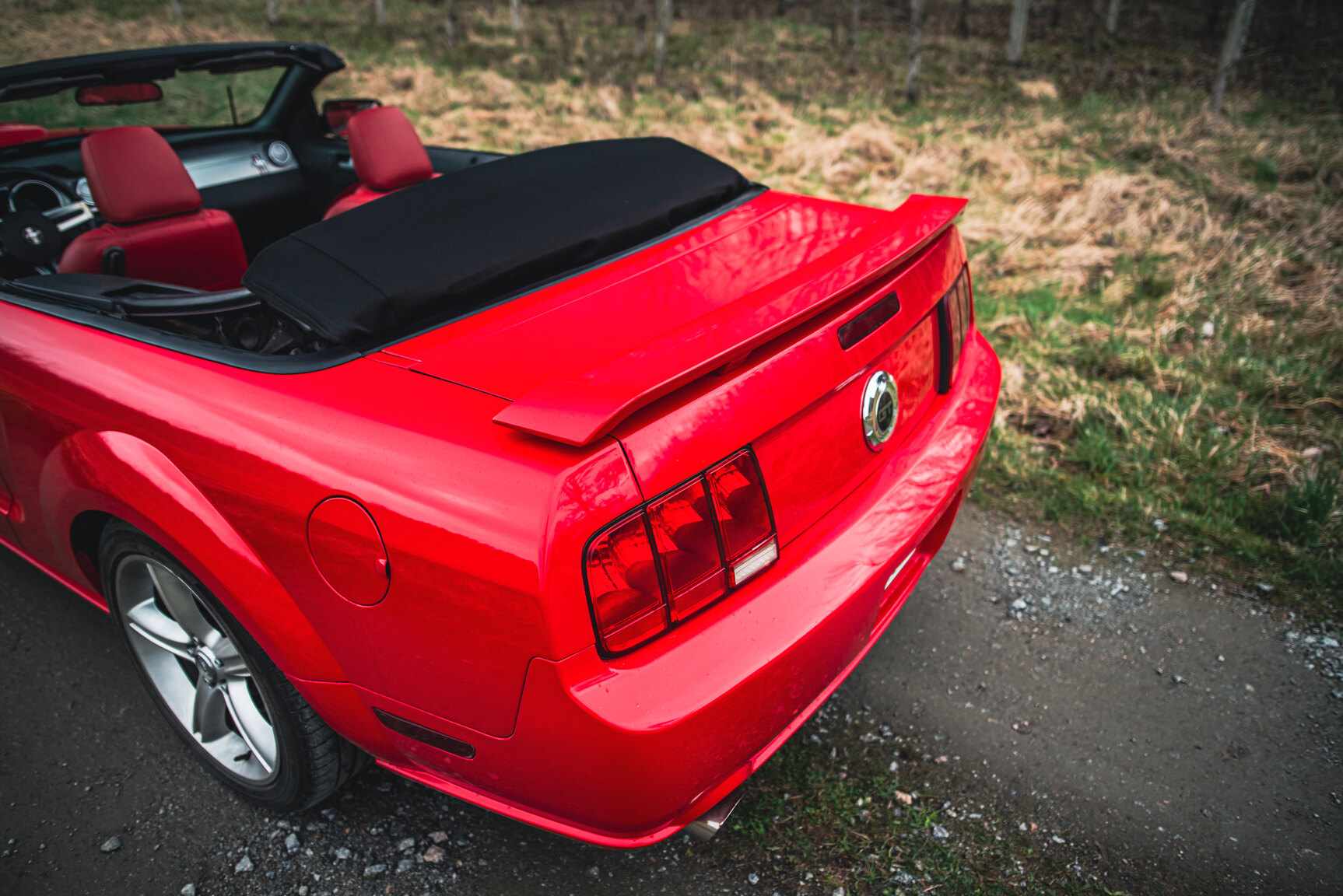 Exterior image of 2009 Ford Mustang V8 GT Convertible