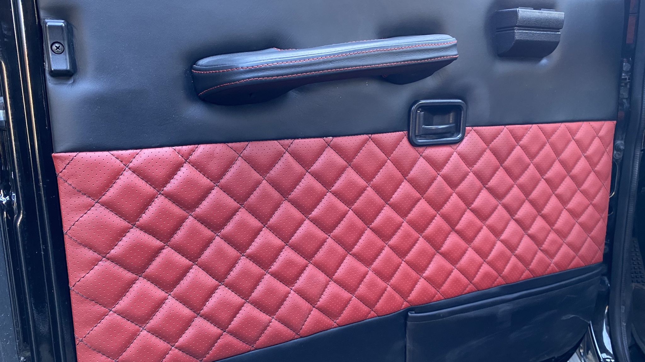 Interiörbild 1996 Mercedes G230 STEYR-PUCH Automat