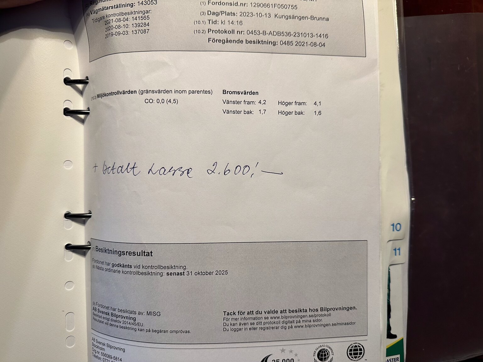 Dokumentation för 1992 Mercedes-Benz SL 500