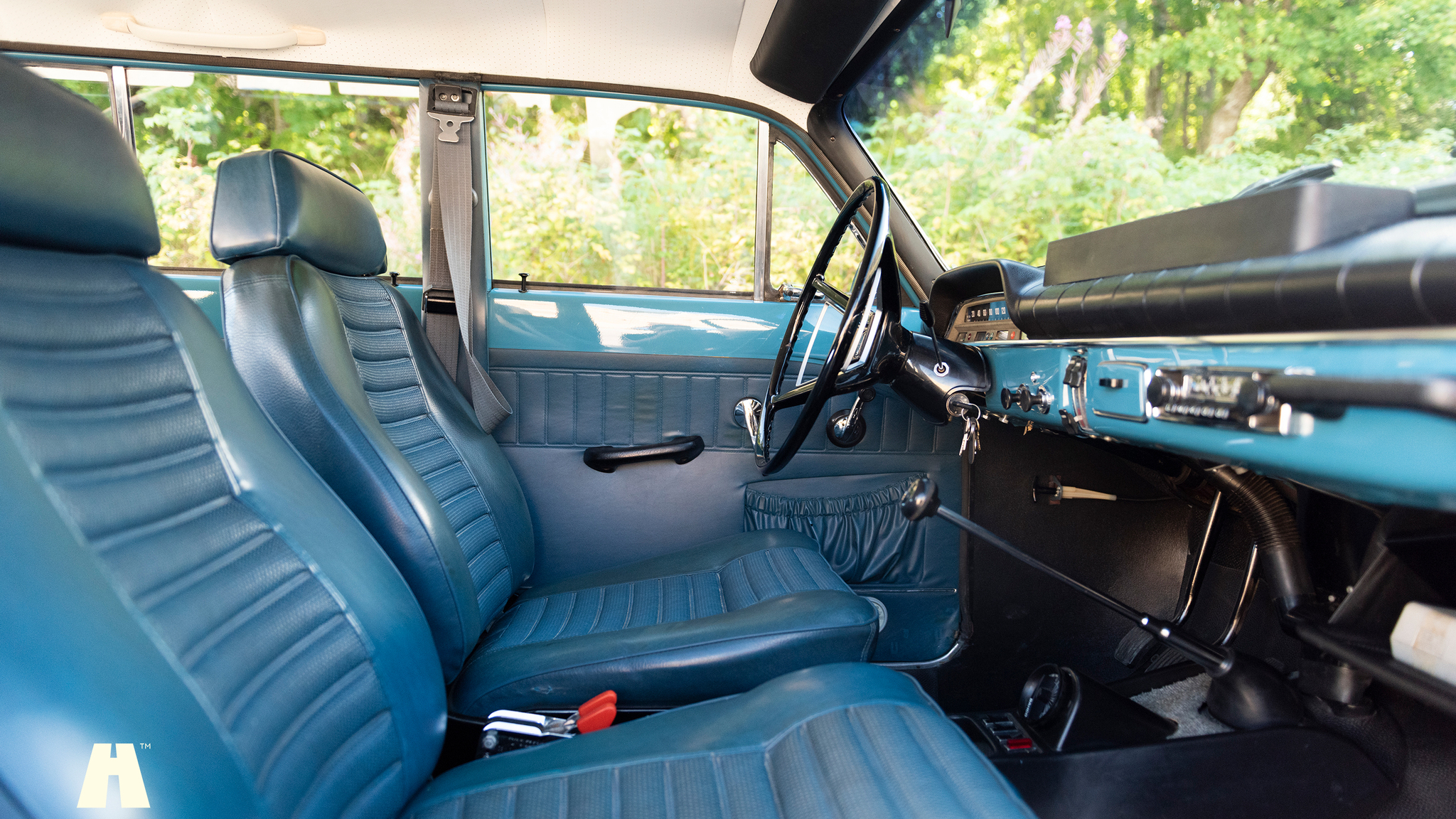 Interiörbild 1969 Volvo Amazon Herrgårdsvagn