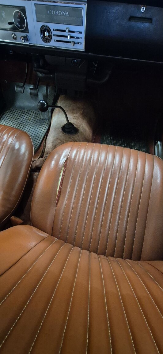 Interiörbild 1967 Toyota Corona