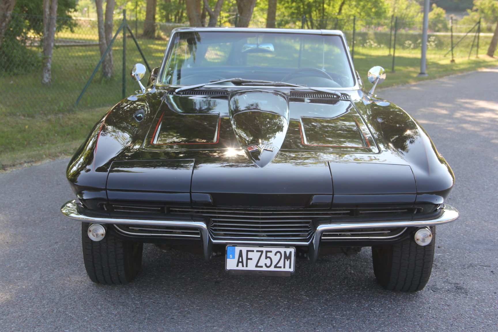 Aussenfoto 1964 Corvette C2 Stingray Cabriolet (8)