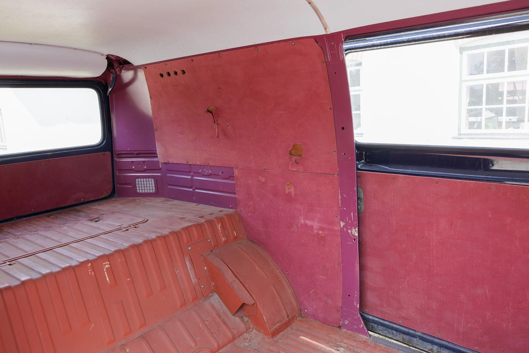Innenraumfoto von 1973 Volkswagen Typ 2 Transporter T2 (106)