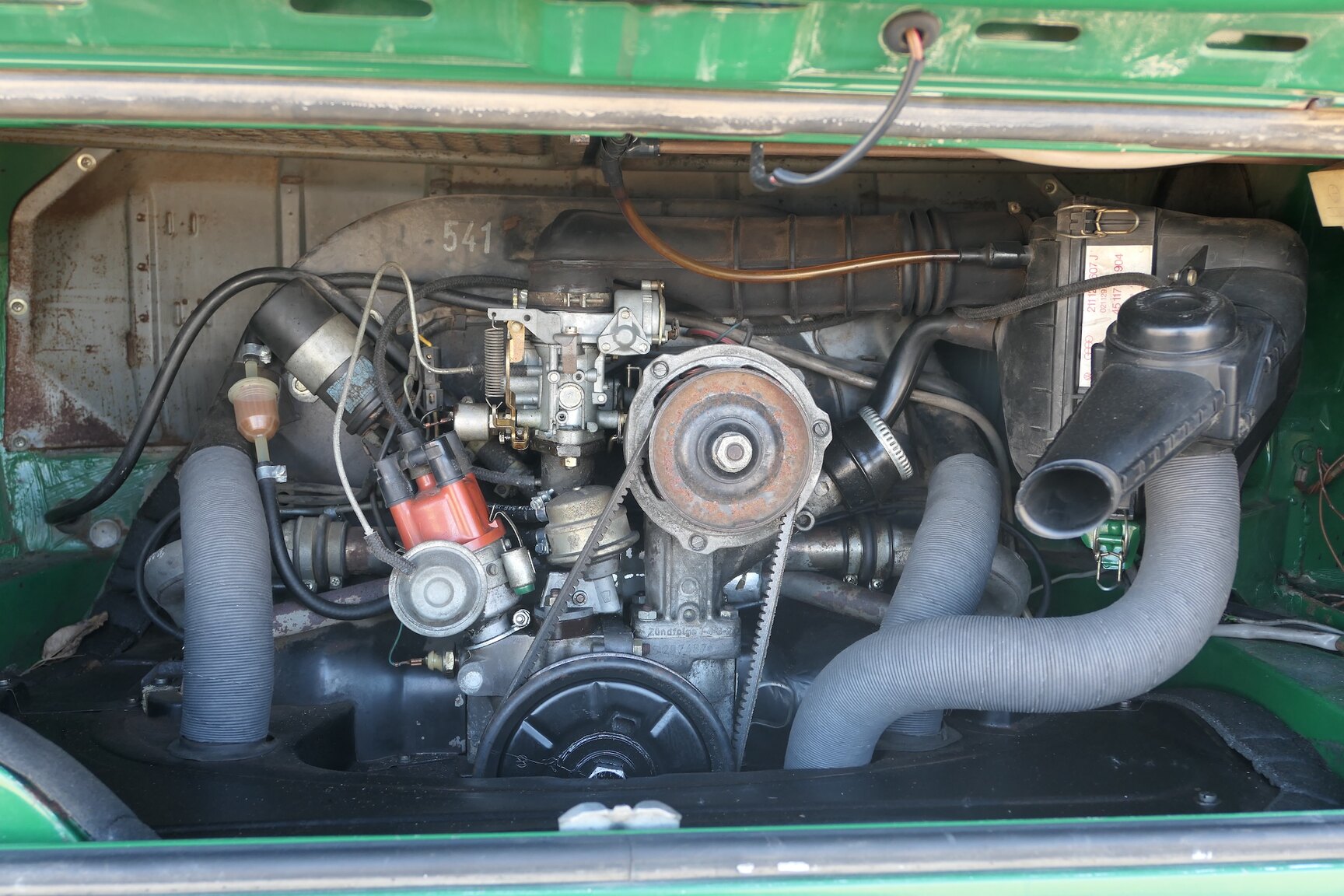 1975 Volkswagen Transporter 1600 Minibuss, Mekanik