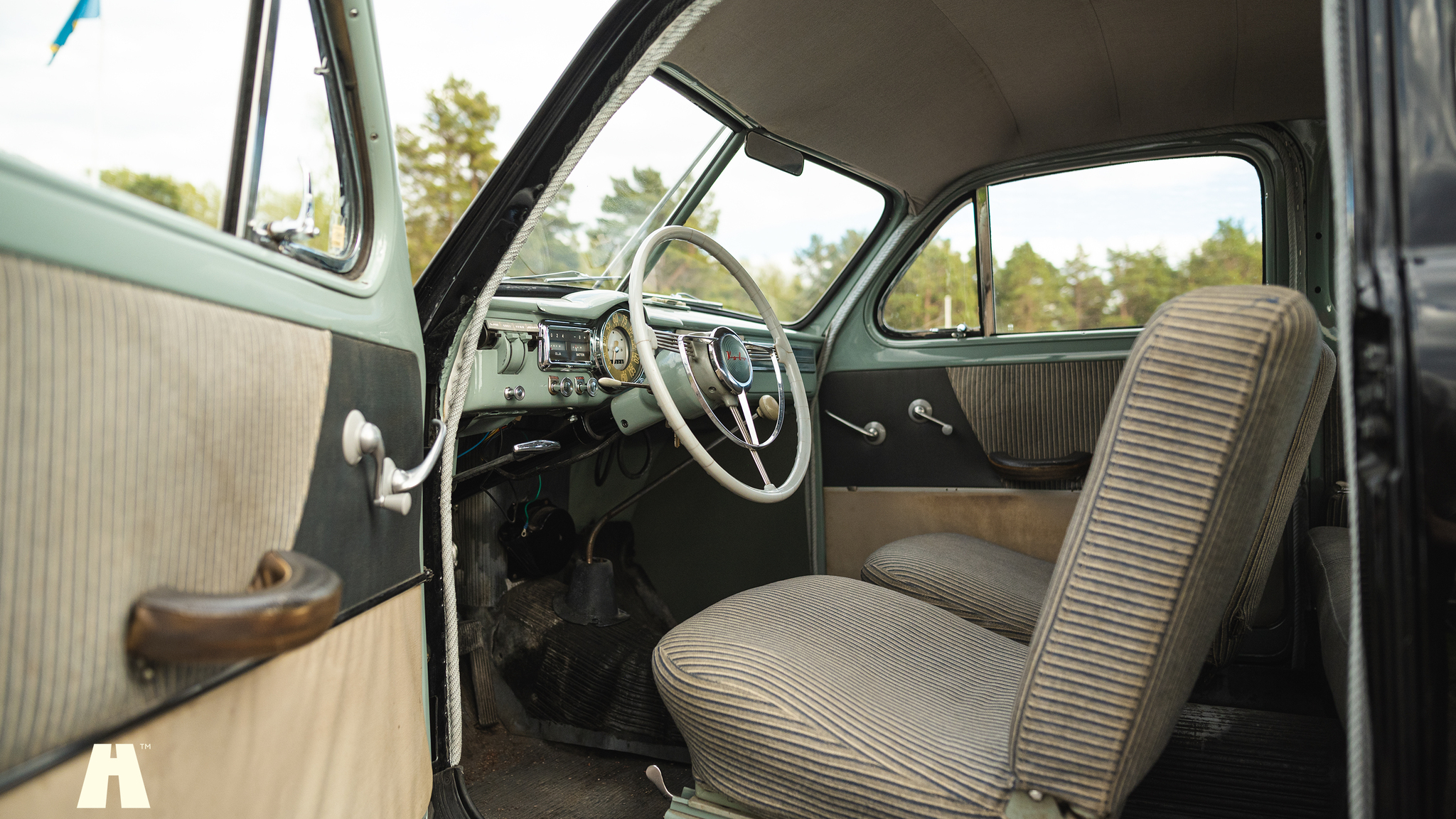 Interiörbild 1953 Volvo PV 444E