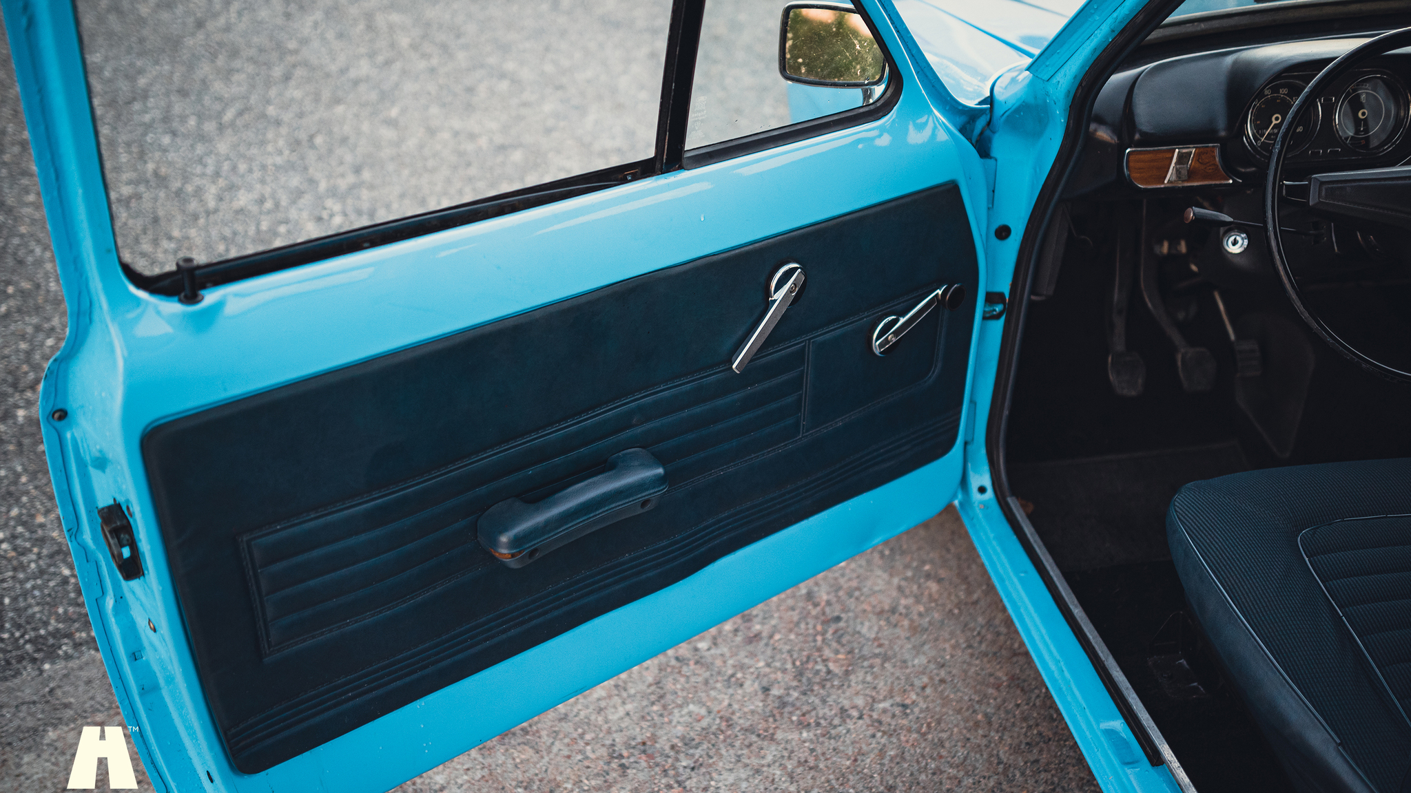 Innenraumfoto von 1974 Ford Escort MK1