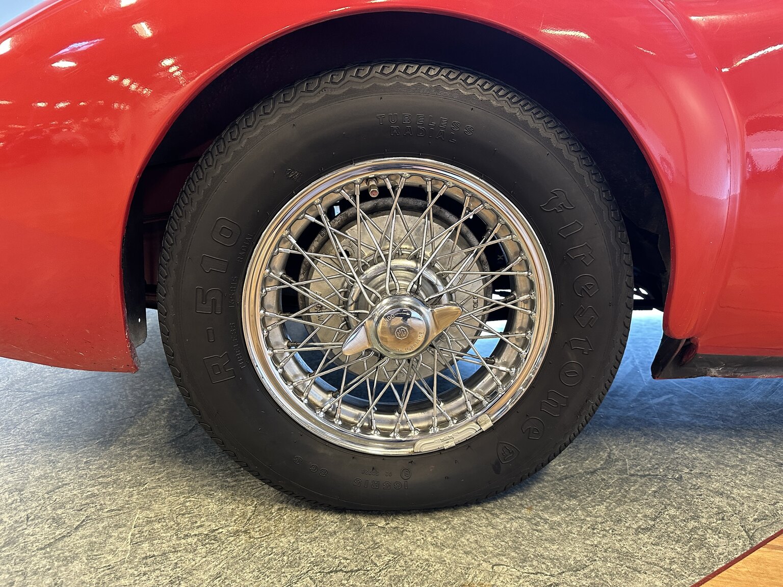 Exteriörbild på 1959 MG MGA Roadster