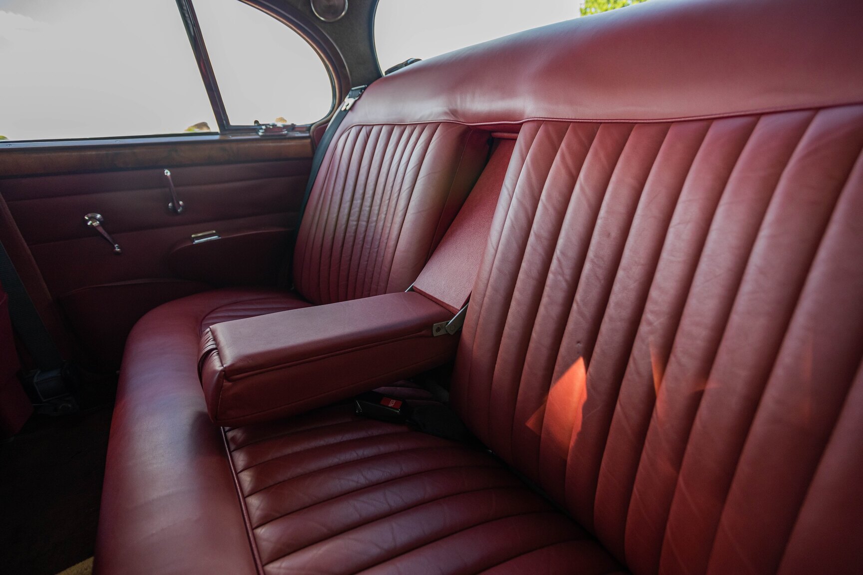 Innenraumfoto von 1968 Jaguar 340 XK Mark II