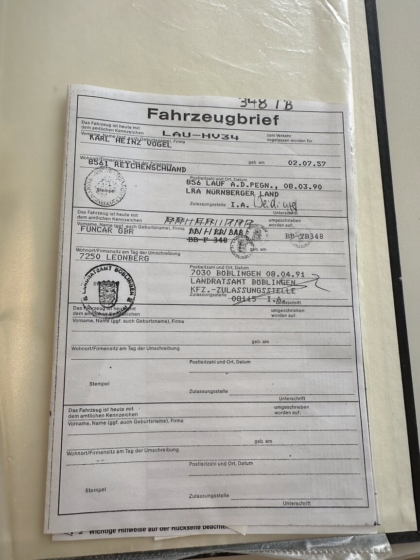 Documentation for 1990 Ferrari 348 (32)