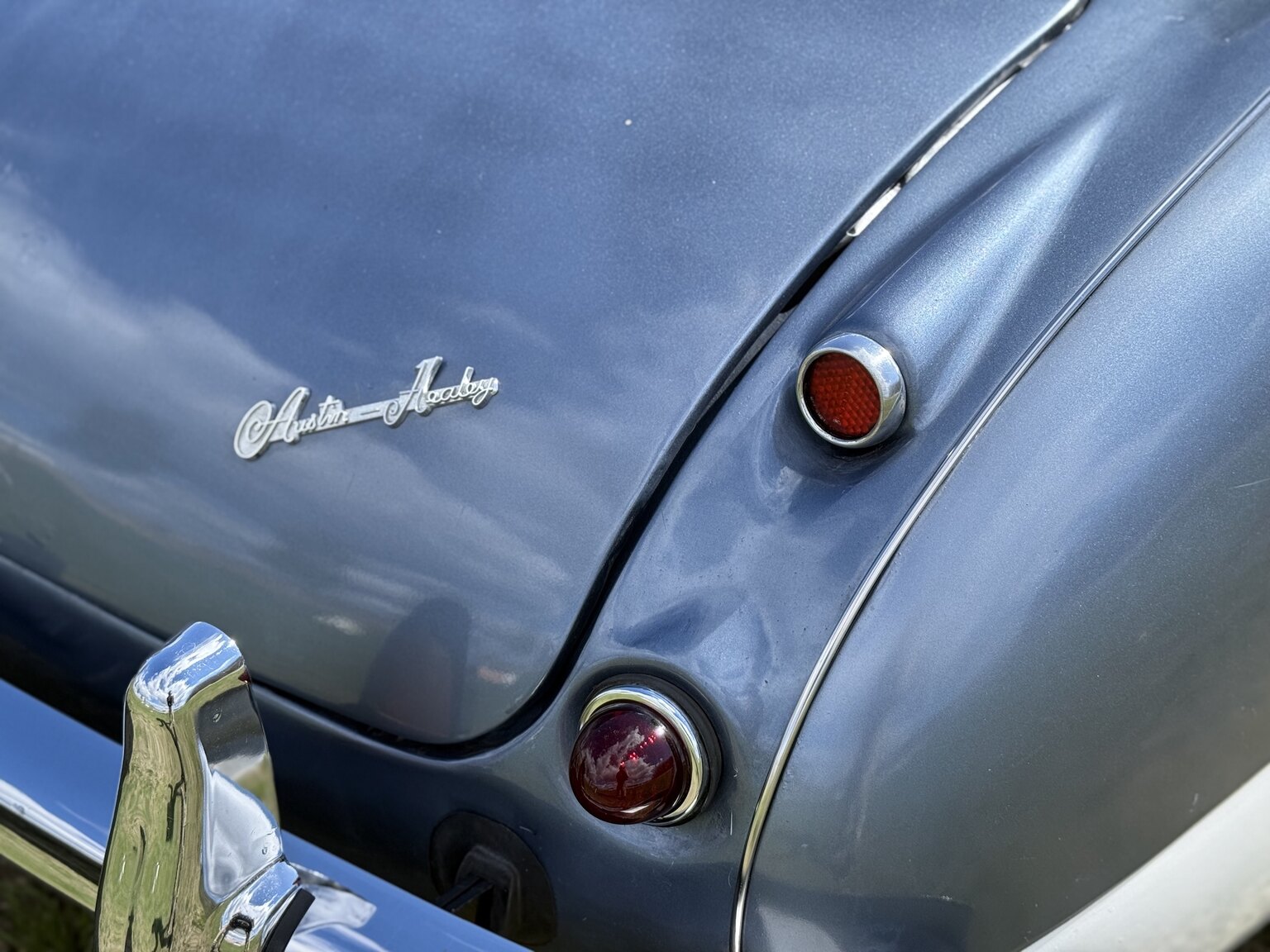 Exteriörbild på 1958 Austin-Healey 100-6