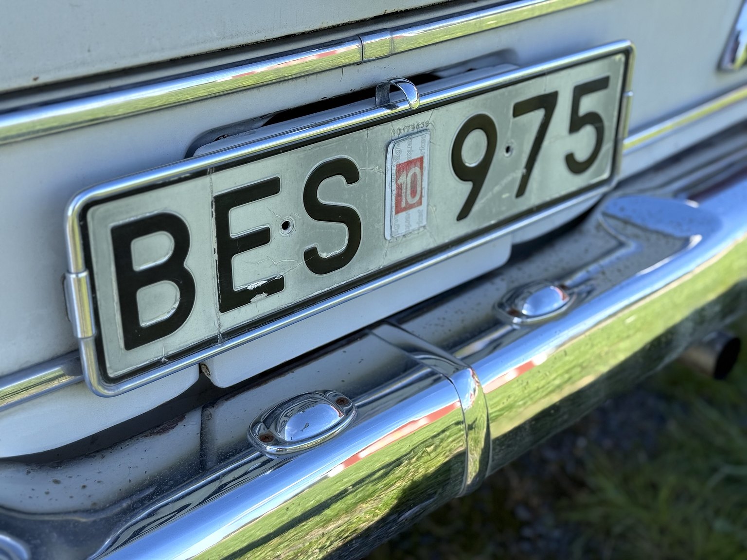 Exteriörbild på 1967 Mercedes-Benz 200