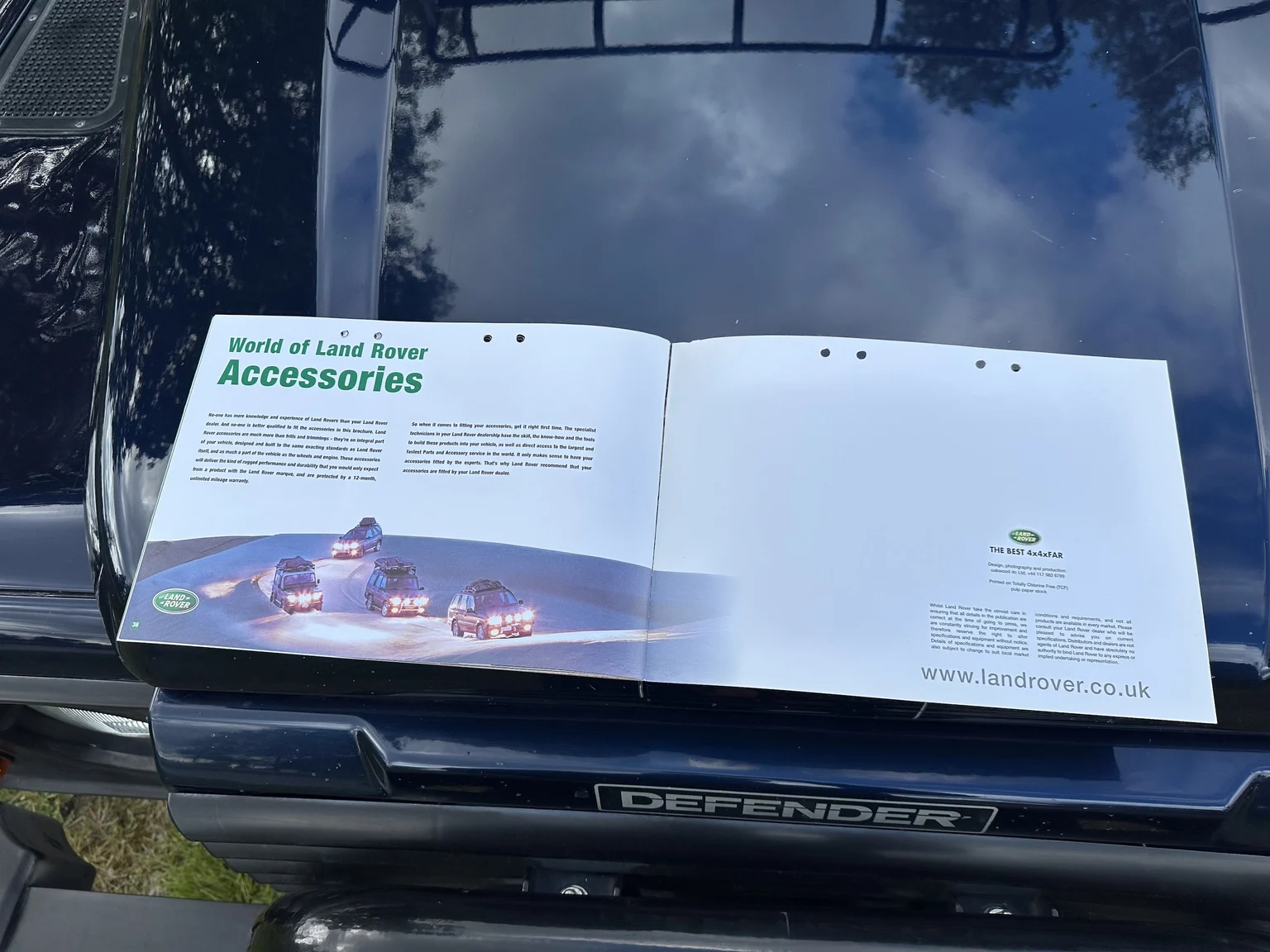 Dokumentation, 2002 Land Rover Defender 110 Kombi Td5 (23)