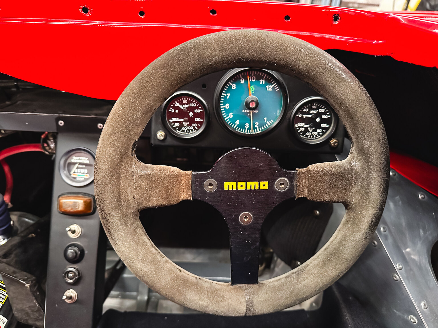 Interiörbild 1983 Osella PA 9