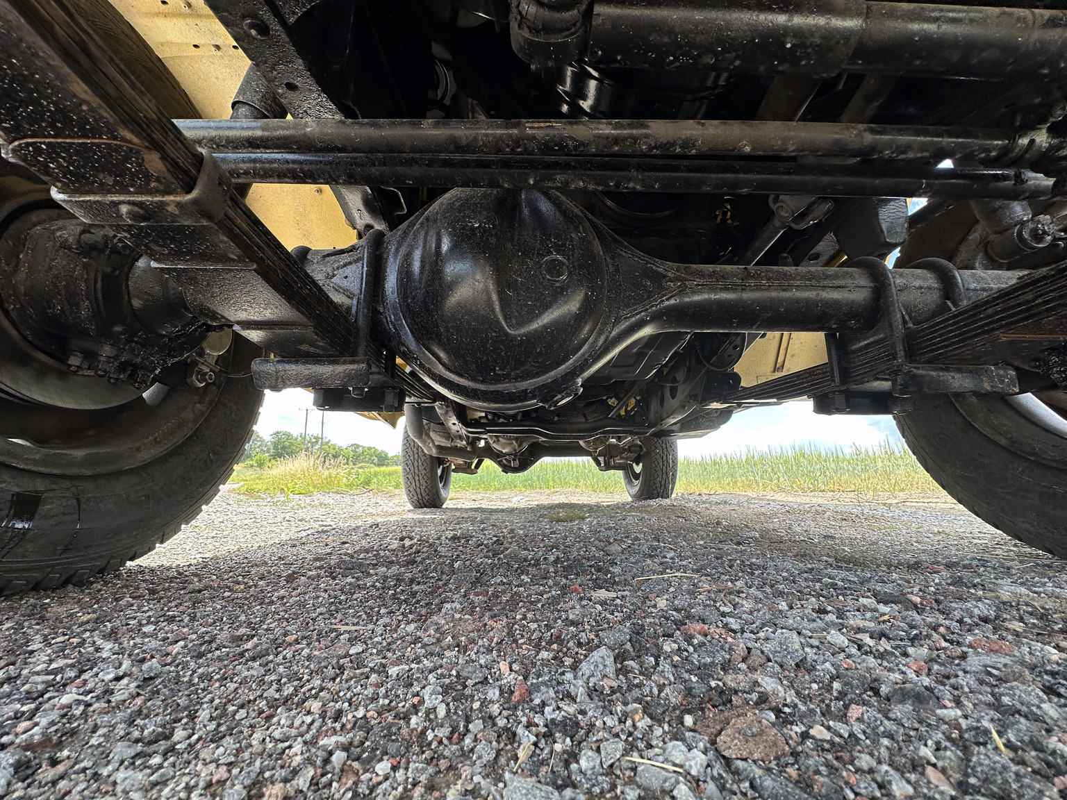 Image of 1976 Toyota Land Cruiser BJ40 mechanics