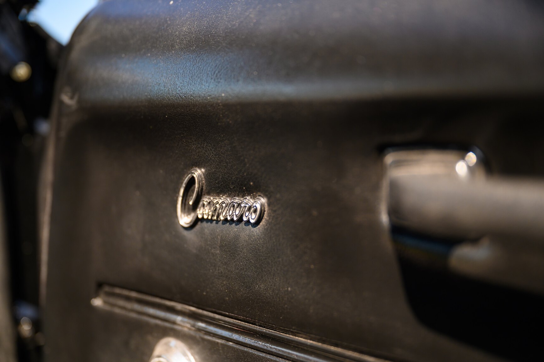 Interiörbild 1969 Chevrolet Camaro SS