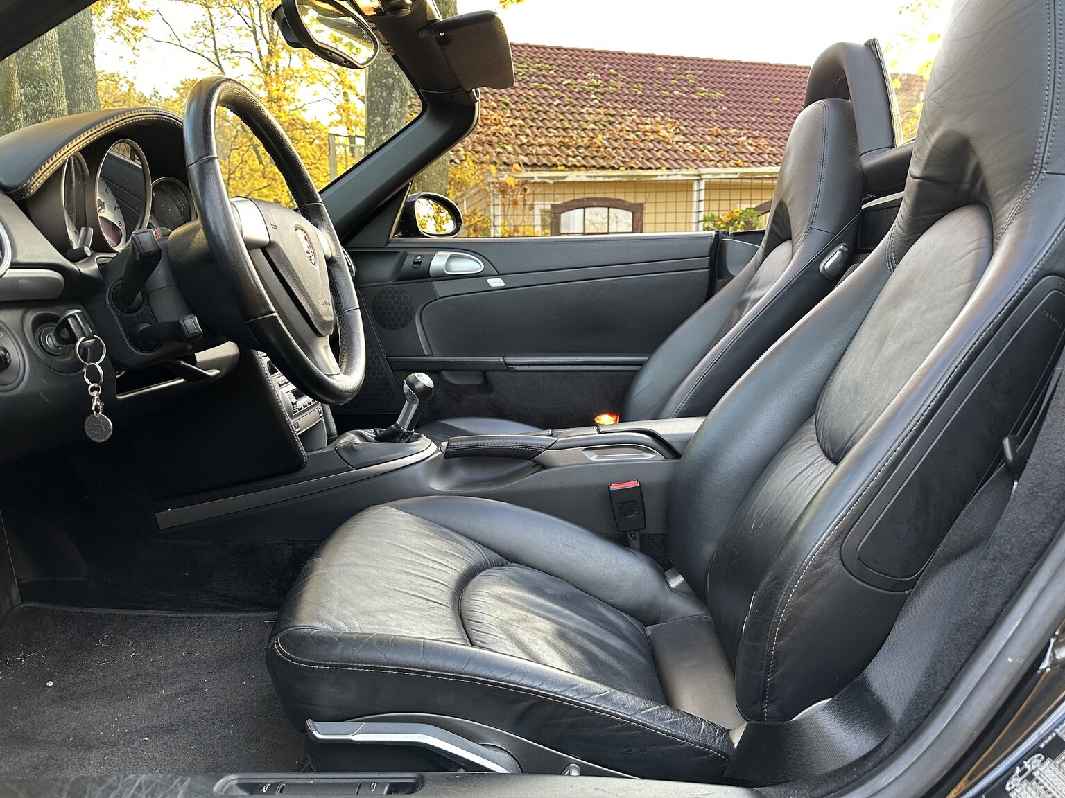 Interiörbild 2005 Porsche Boxster S