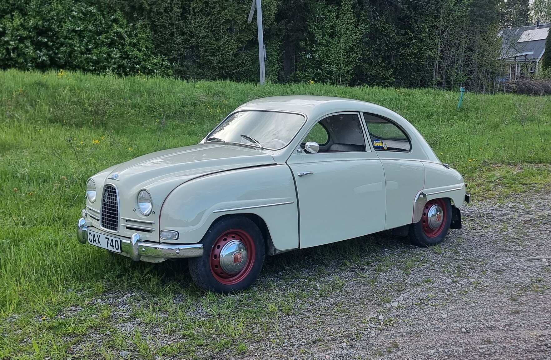 Aussenfoto 1959 SAAB 93B Deluxe
