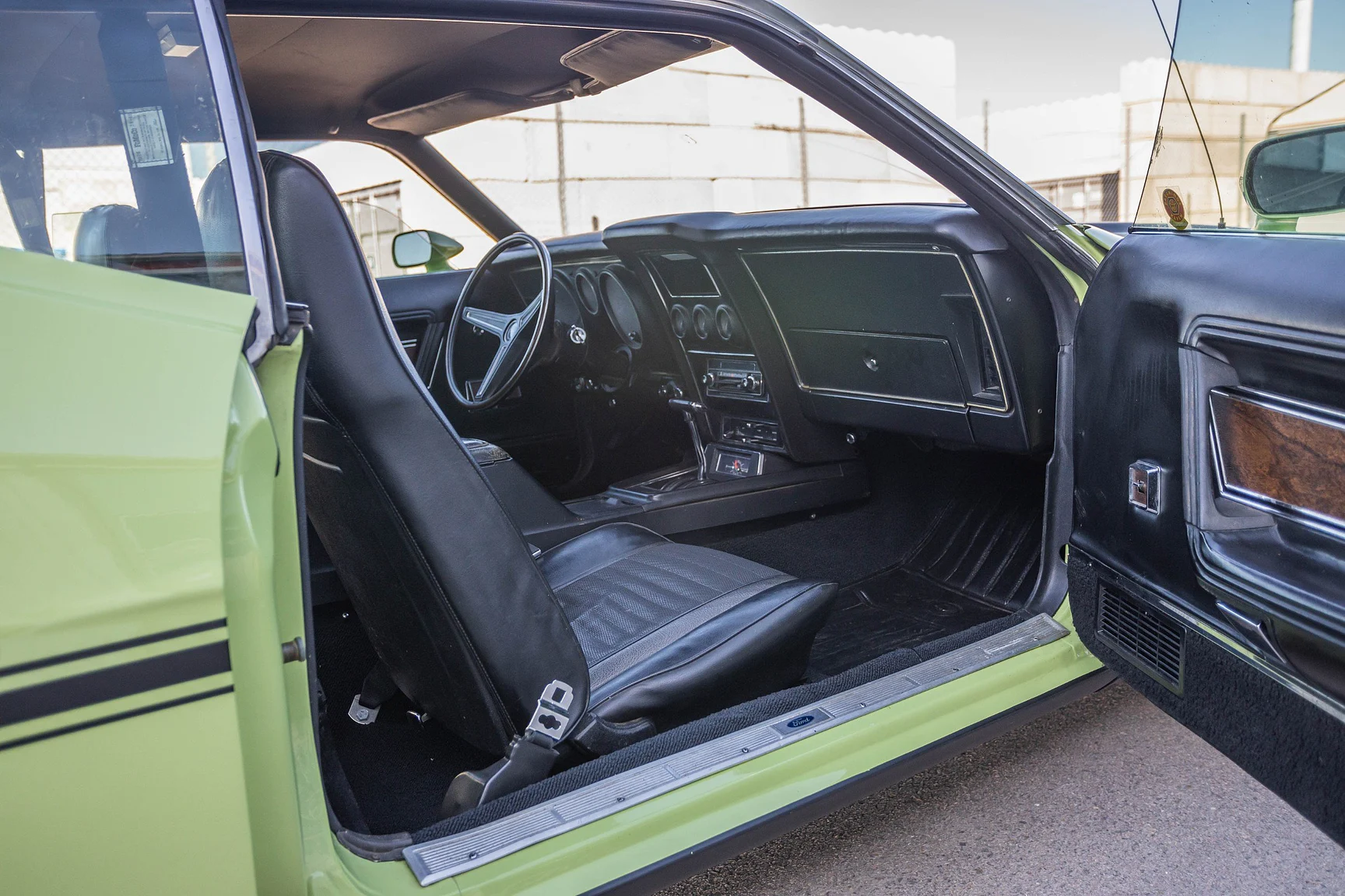 Innenraumfoto von 1971 Ford Mustang Mach 1 351cui (29)