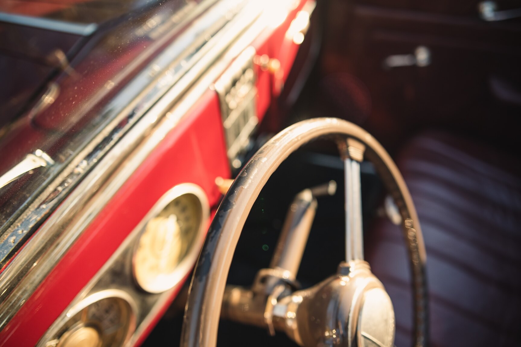Interior image of 1938 Dodge Six Convertible Coupé