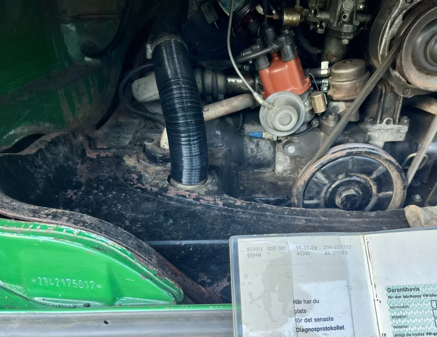 Dokumentation, 1974 Volkswagen Transporter T2 (26)