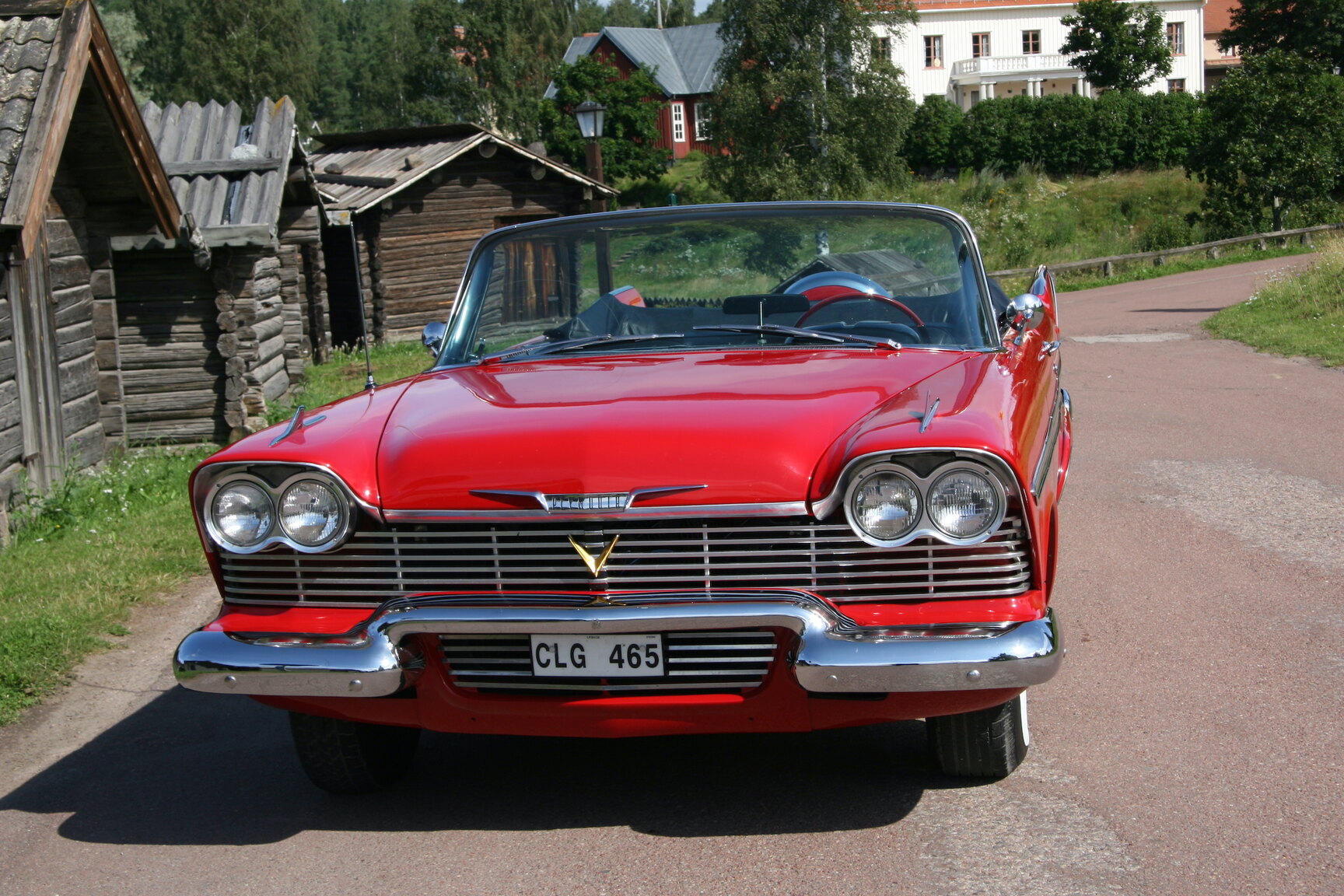 Exteriörbild på 1958 Plymouth Belvedere Convertible