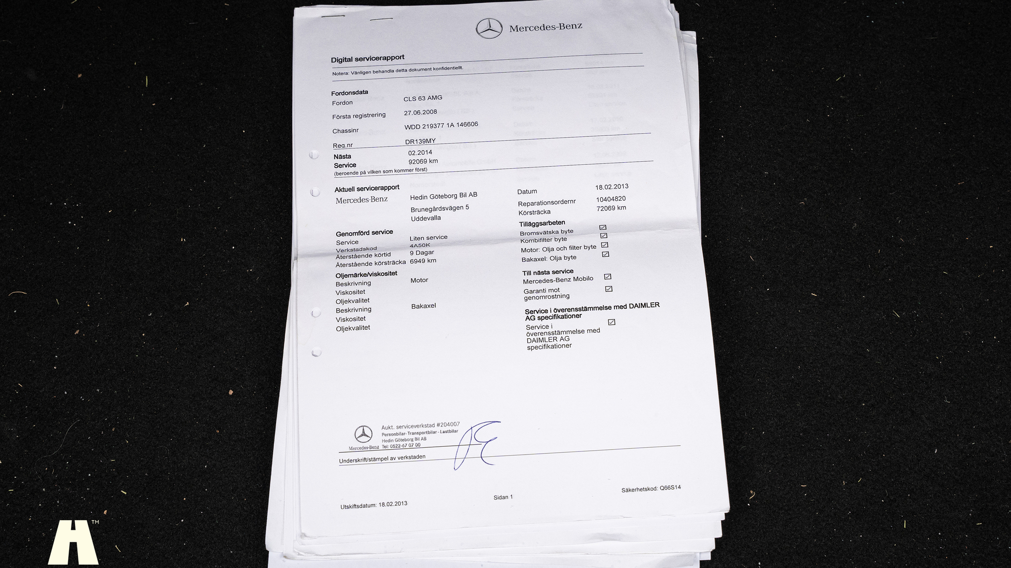 Dokumentation, 2008 Mercedes-Benz CLS 63 AMG (20)