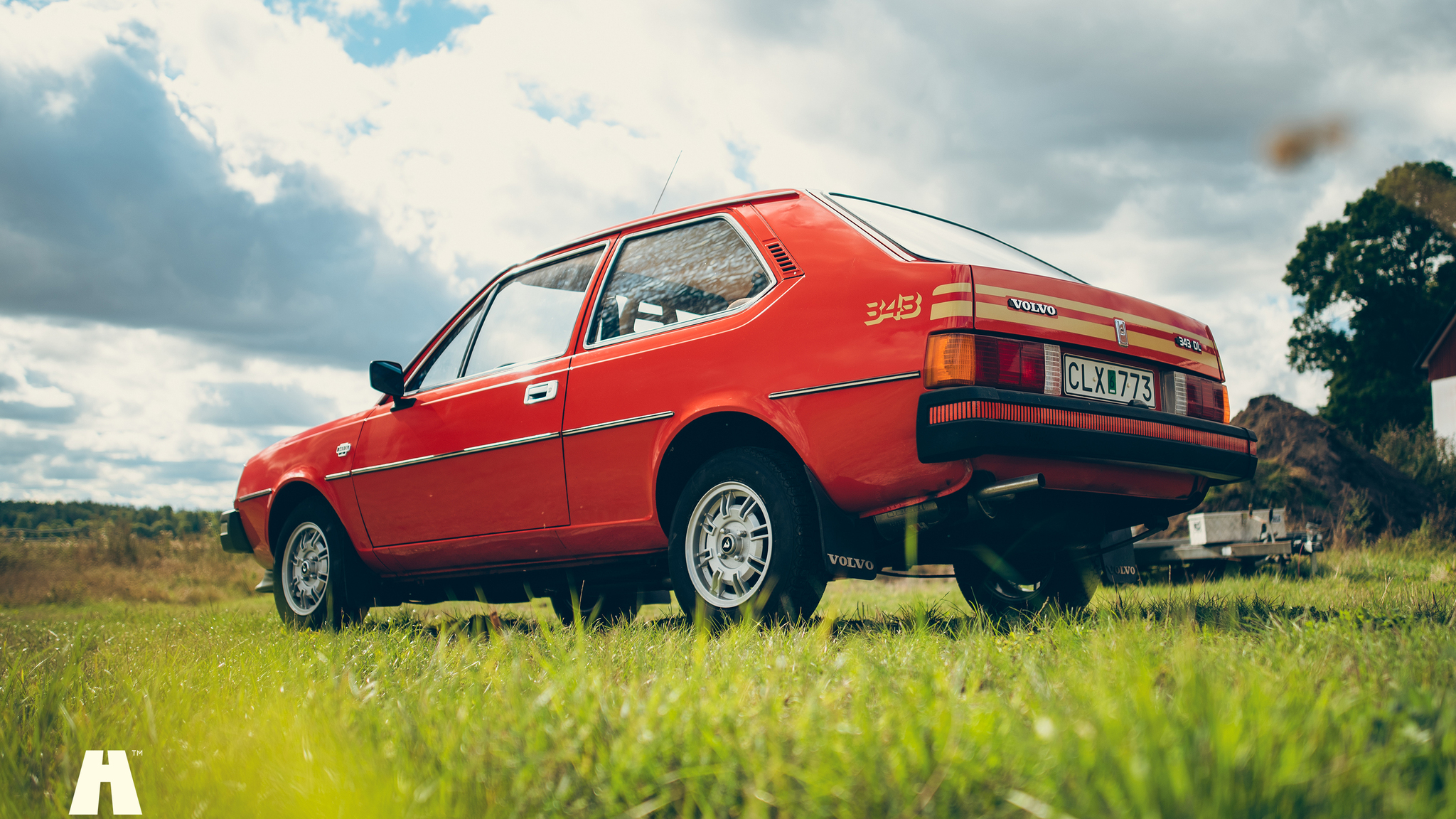 Exteriörbild på 1976 Volvo 343 DL Manuell